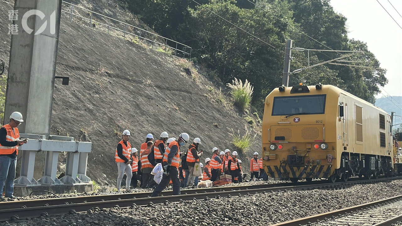 東鐵綫故障最新|港鐵:工程車已移離現場 列車服務逐步回復正常