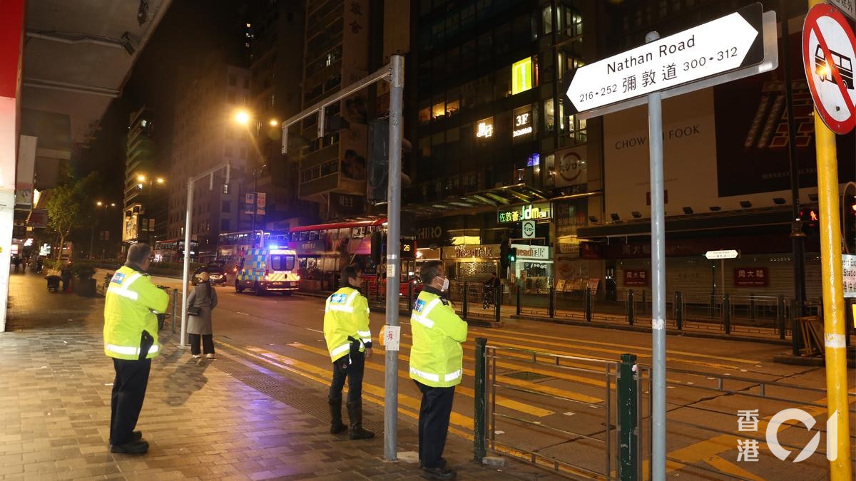 渣馬2025|港九新界多條幹道封路 警員駐守 現場一帶秩序良好