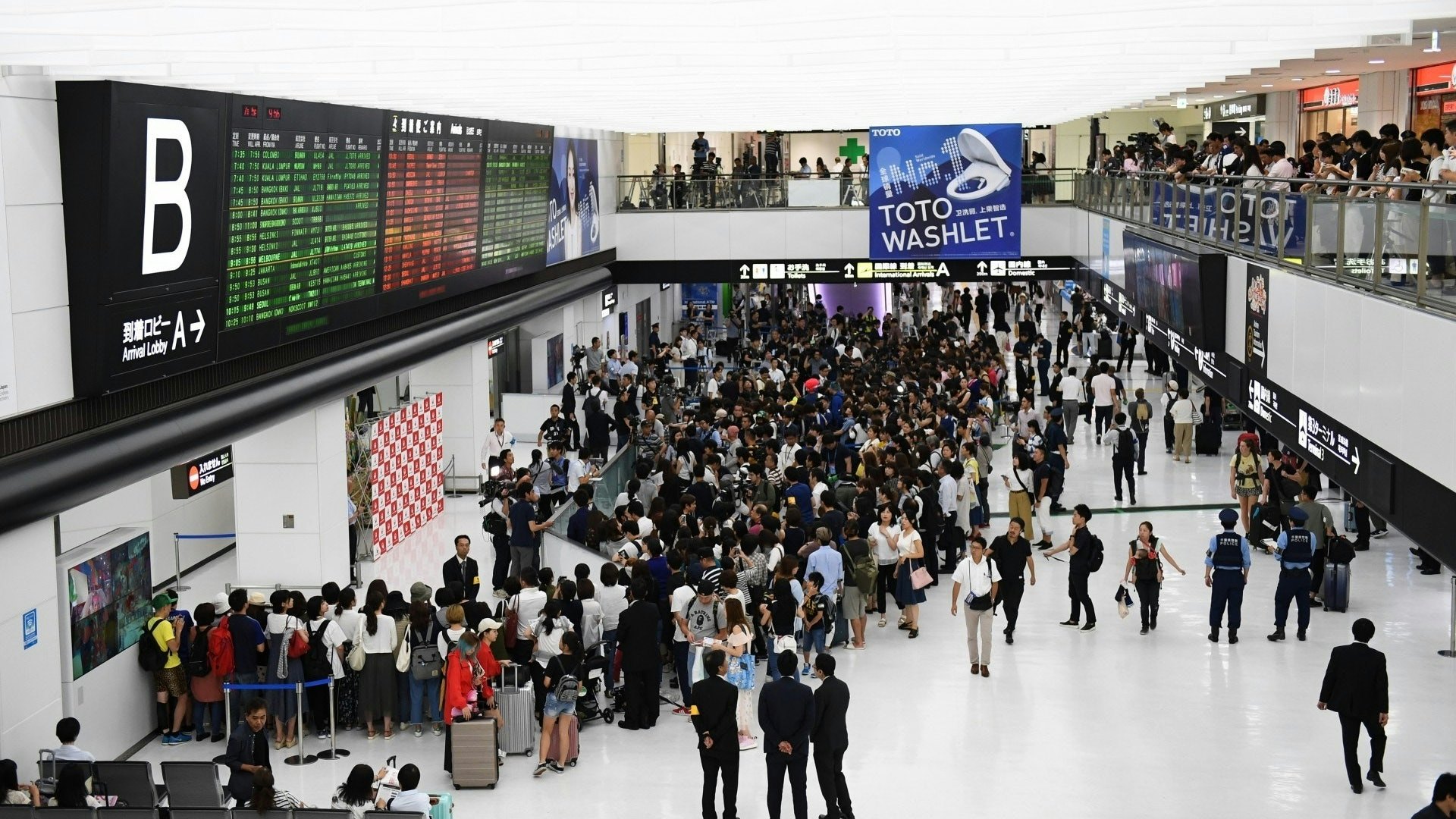 日本這個機場塞爆!遊客提早兩個半小時抵達 卻要跑步直奔登機門 日本這個機場塞爆!遊客提早兩個半小時抵達 卻要跑步直奔登機門