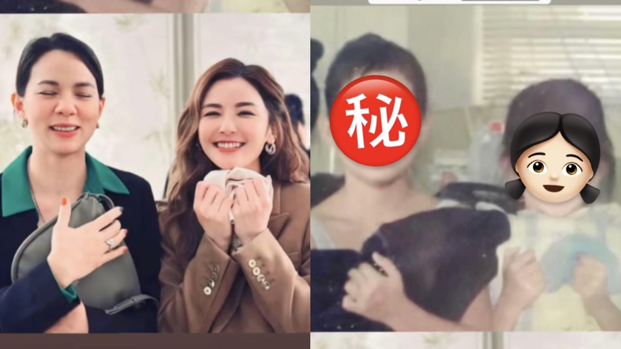 蔡卓妍與幼稚園同學韋羅莎相認 重現30多年前合照表情成焦點