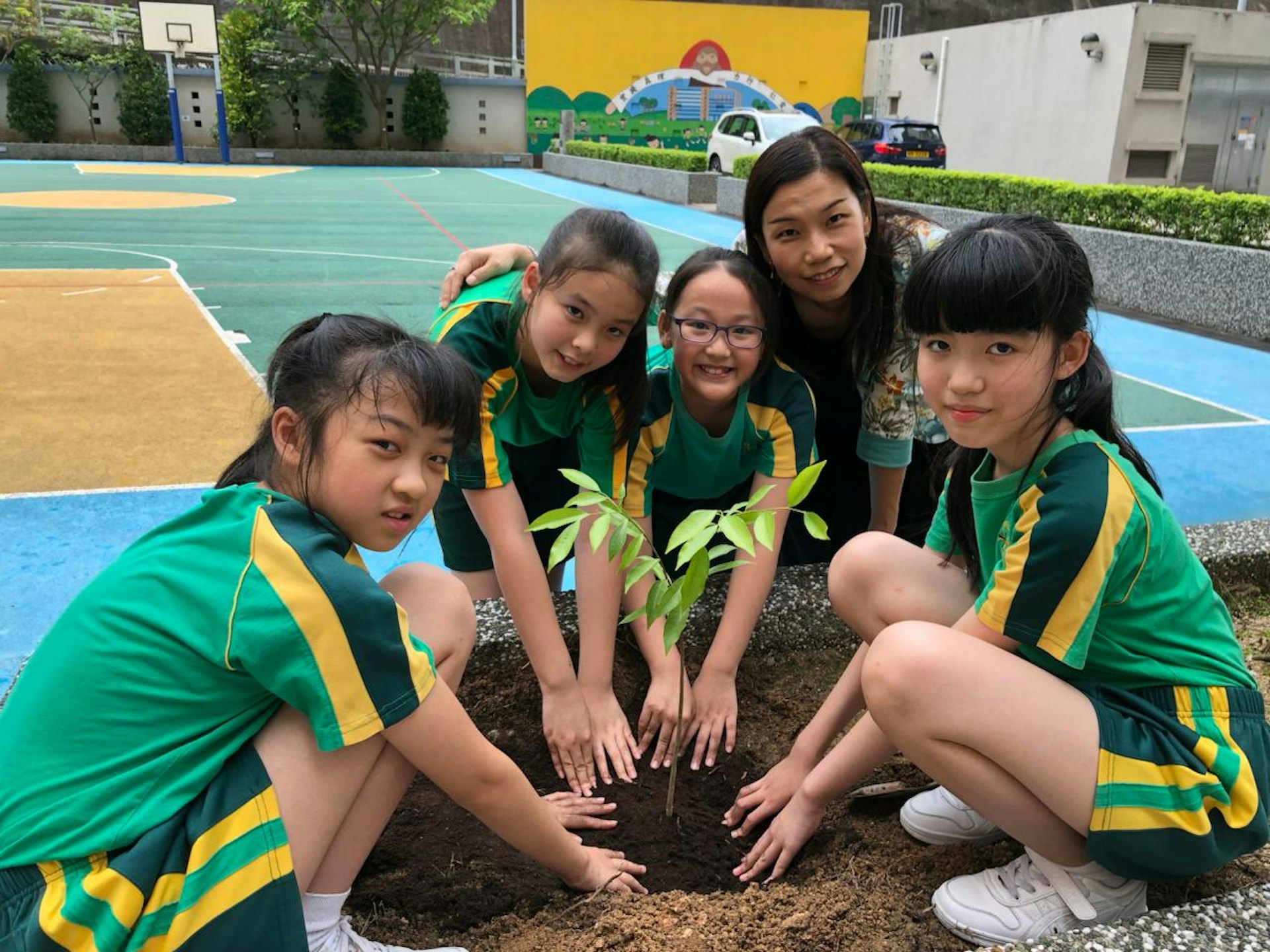 秀茂坪天主教小學的創新舉措正是透過認識樹木,來增強學生對學校的歸屬感、環保意識及愛護社區的觀念。(作者提供) 秀茂坪天主教小學的創新舉措正是透過認識樹木,來增強學生對學校的歸屬感、環保意識及愛護社區的觀念。(作者提供)