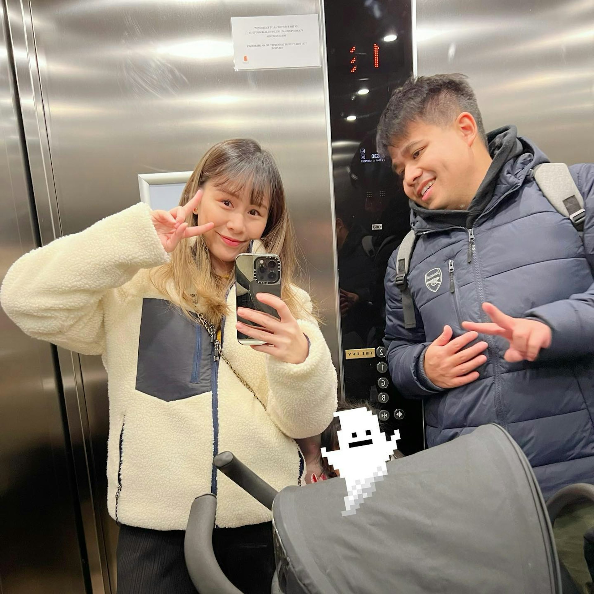 網台「BBO」YouTuber混血肥仔,被指背著移英專心照顧女兒的妻子芊蕙(芊蕙子)偷食。 網台「BBO」YouTuber混血肥仔,被指背著移英專心照顧女兒的妻子芊蕙(芊蕙子)偷食。