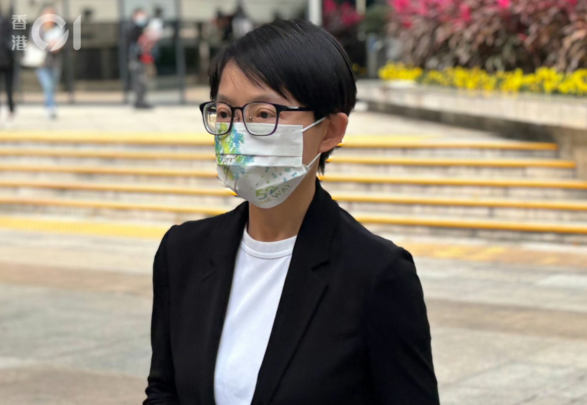 港大法律系副教授李雪菁被控騙租津罪,經審訊後被裁定罪名不成立。(朱棨新攝) 港大法律系副教授李雪菁被控騙租津罪,經審訊後被裁定罪名不成立。(朱棨新攝)