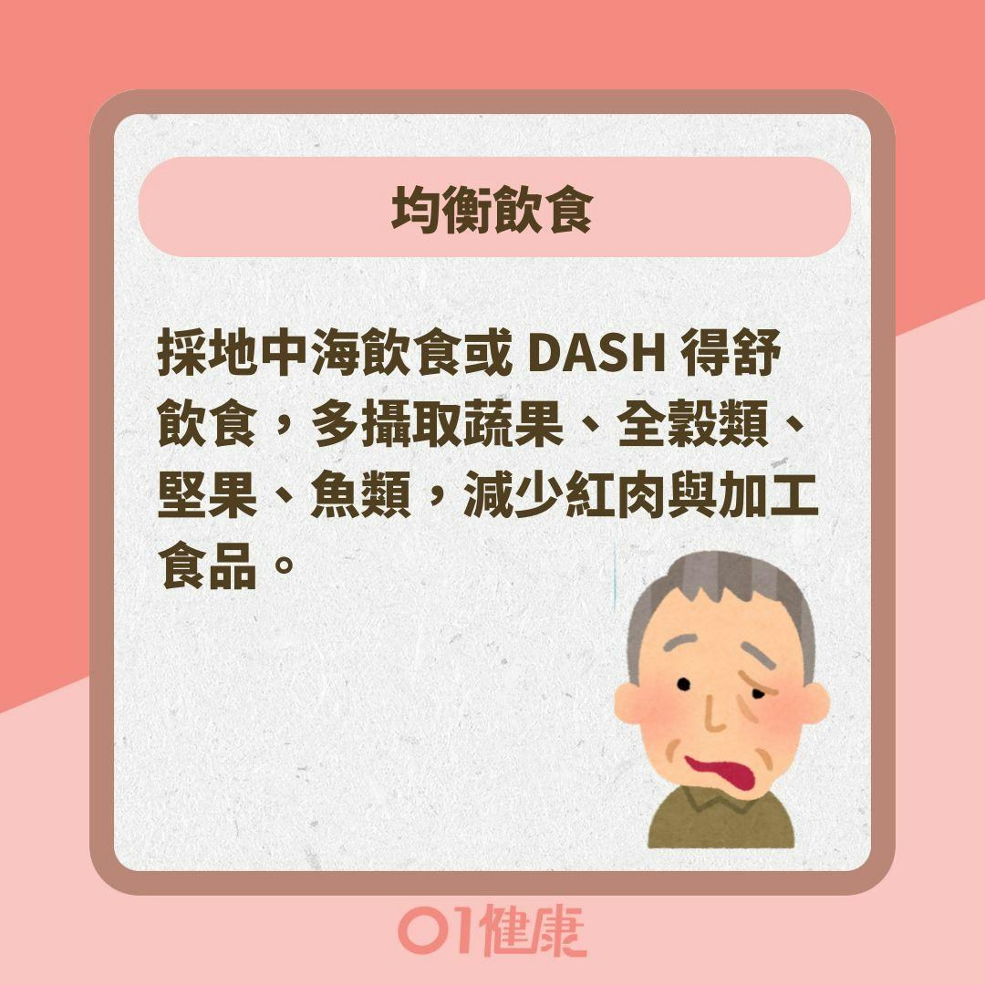 健康生活預防腦中風（01製圖 ）