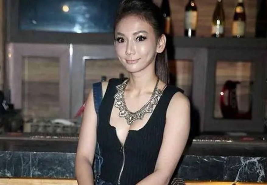 劉喬安被民眾拍到穿著黑絲上衣跟熱褲在美國夜總會陪酒（資料圖片，中天新聞網授權使用）