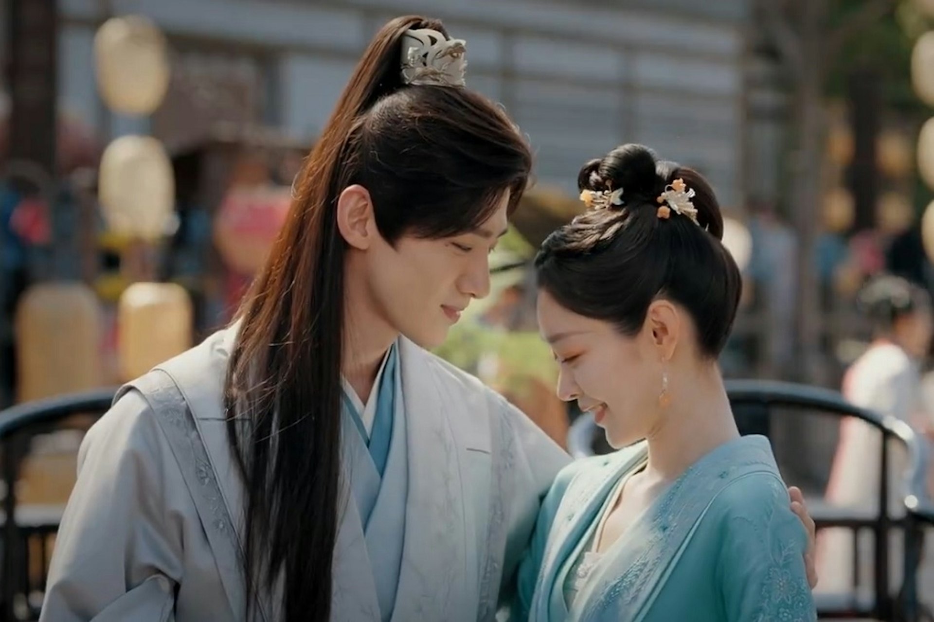 白敬亭與宋軼因主演《長風渡》爆出戀愛緋聞。(《長風渡》劇照) 白敬亭與宋軼因主演《長風渡》爆出戀愛緋聞。(《長風渡》劇照)