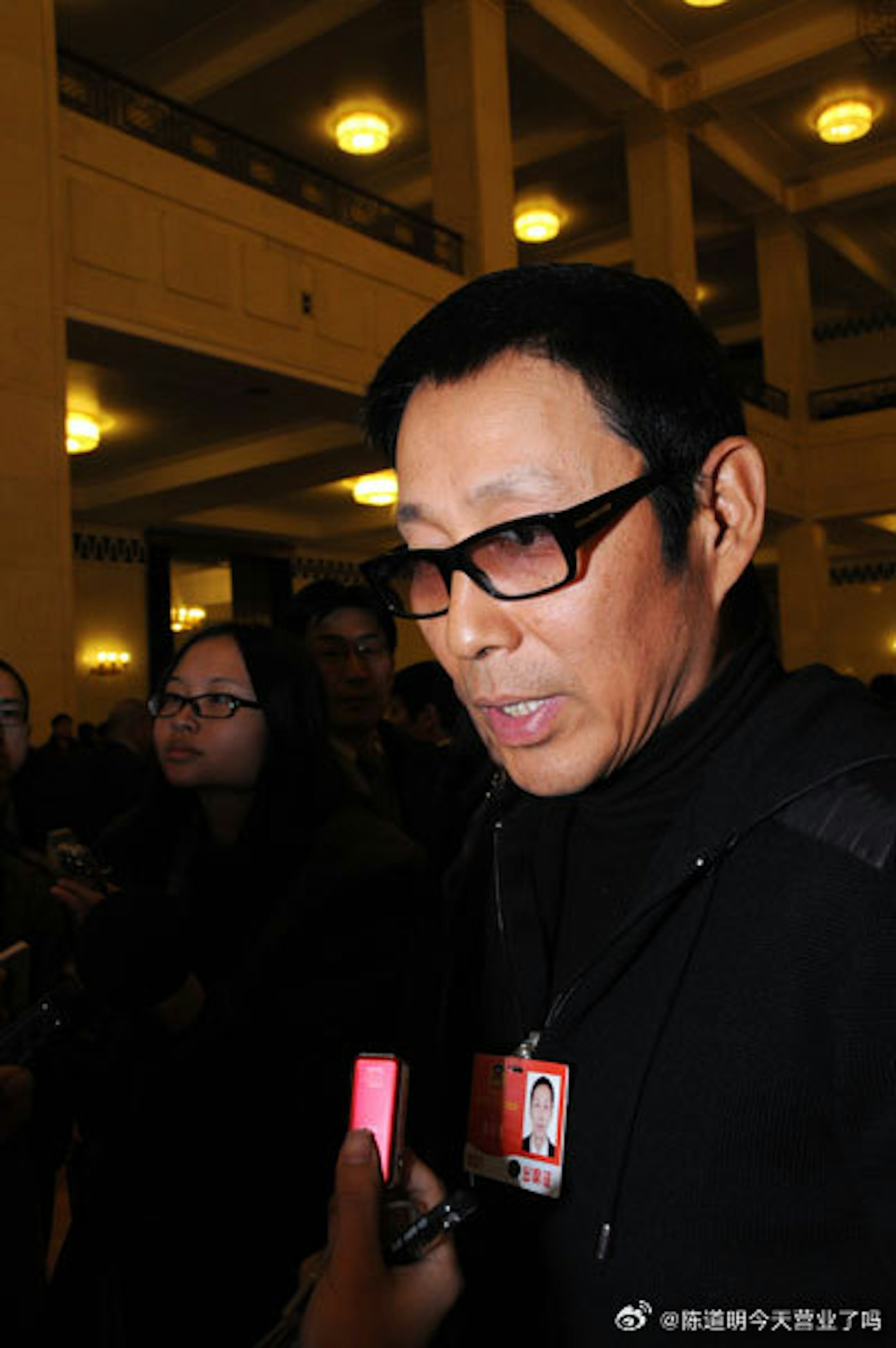 陳道明潔身自愛,不愛上賭場。(微博圖片)
