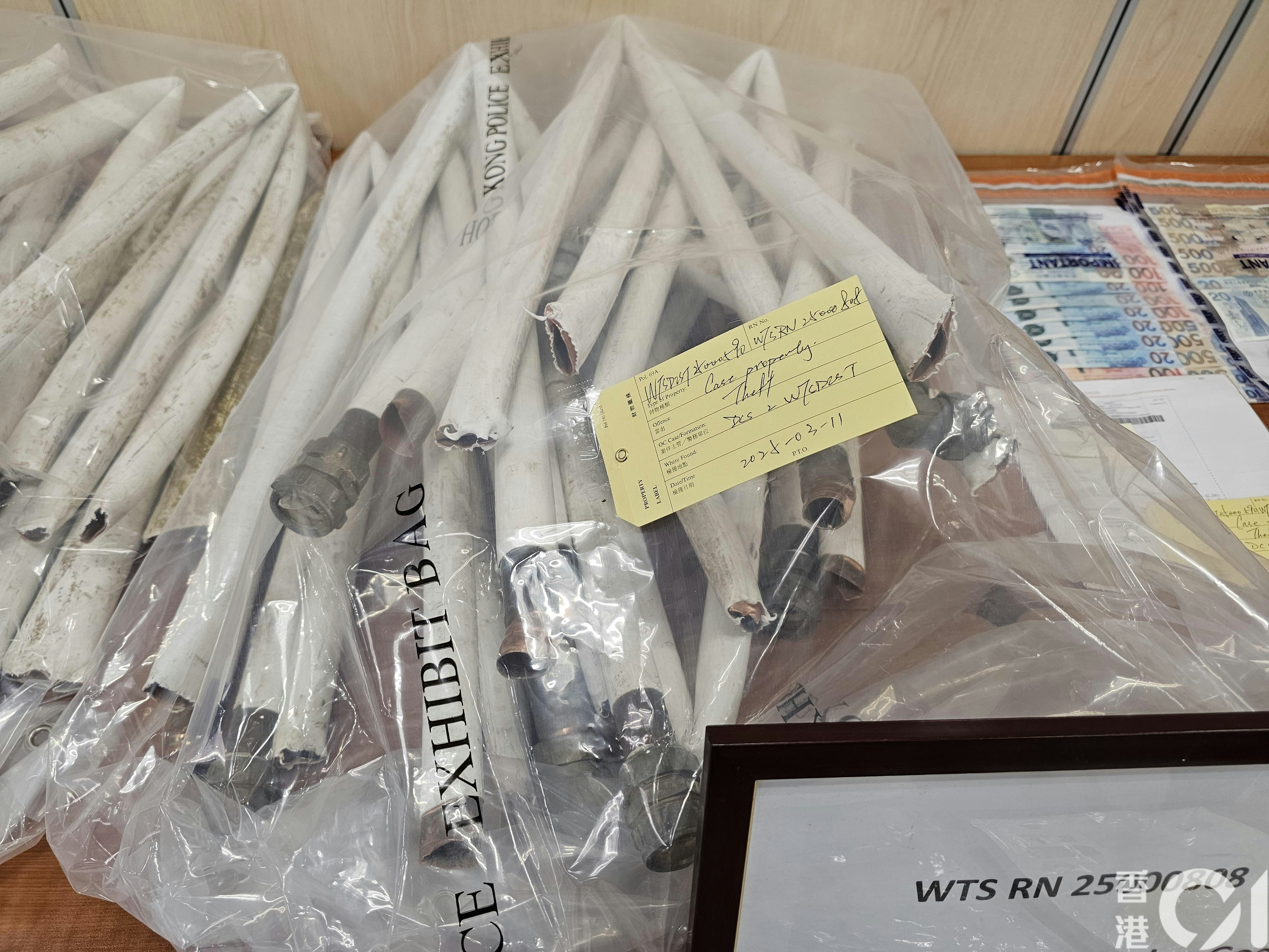 涉偷2500米銅喉值$102萬兩越南賊與接贓回收商3人落網最老97歲