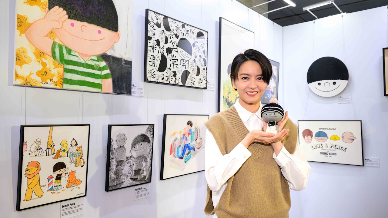 梁詠琪創作6吋搪膠「牛仔」 介紹畀囡囡Sofia睇︰延續純真和童心 梁詠琪創作6吋搪膠「牛仔」 介紹畀囡囡Sofia睇︰延續純真和童心