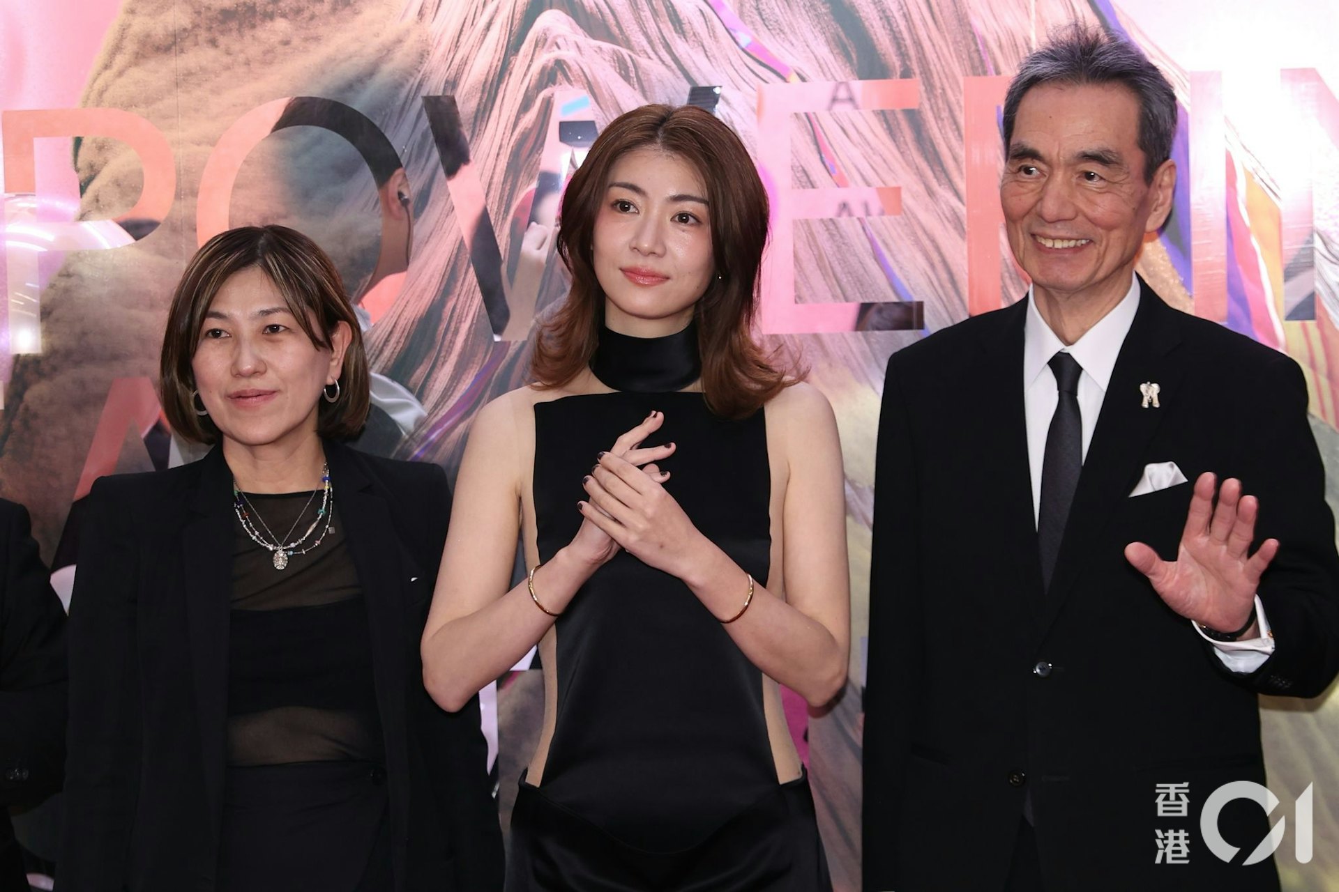 日本女星瀧內公美,憑電影《敵》入圍候選最佳女配角。右為男主角長塚京三競逐影帝。(陳順禎 攝) 日本女星瀧內公美,憑電影《敵》入圍候選最佳女配角。右為男主角長塚京三競逐影帝。(陳順禎 攝)