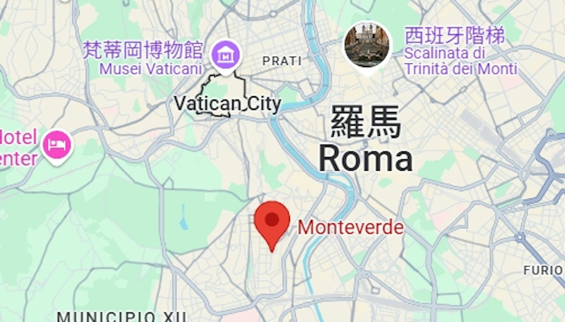 事件發生在當地時間22日上午8時30分,位於羅馬蒙特維爾德區的一間民宿。(Google Maps截圖) 事件發生在當地時間22日上午8時30分,位於羅馬蒙特維爾德區的一間民宿。(Google Maps截圖)