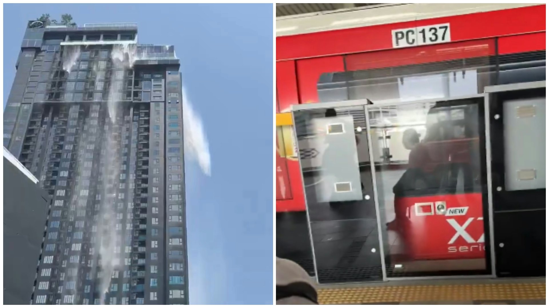 緬甸大地震亞洲多地震感強烈 曼谷泳池變「瀑布」 BTS列車狂搖