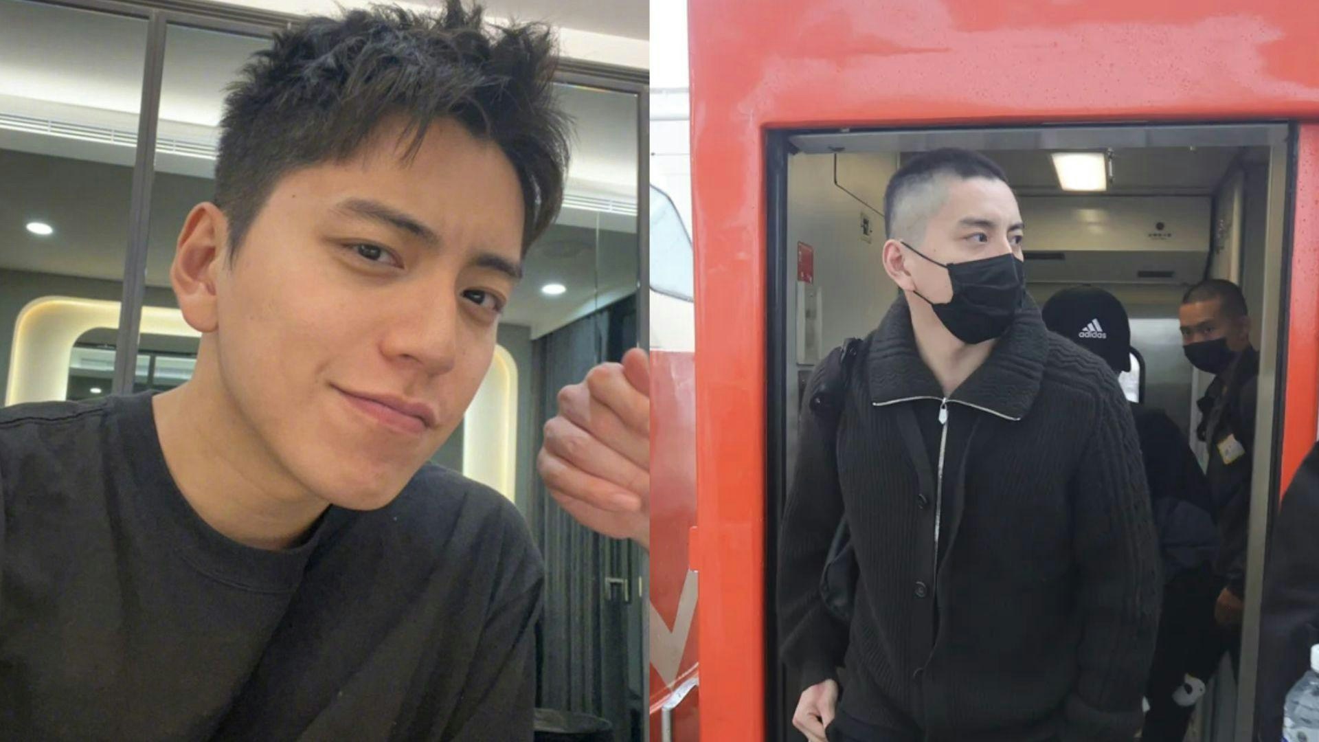 王大陸當兵「表現良好」放假出營！門口未見人影同梯曝被專車接走