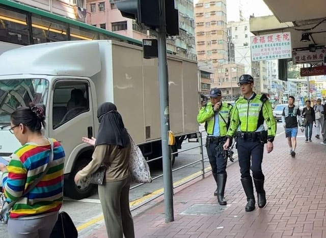 警方3月24日起舉行大型執法行動，打擊不專注駕駛及行人亂過馬路等違例事項，強調目標為保障市民寶貴生命。（資料圖片）