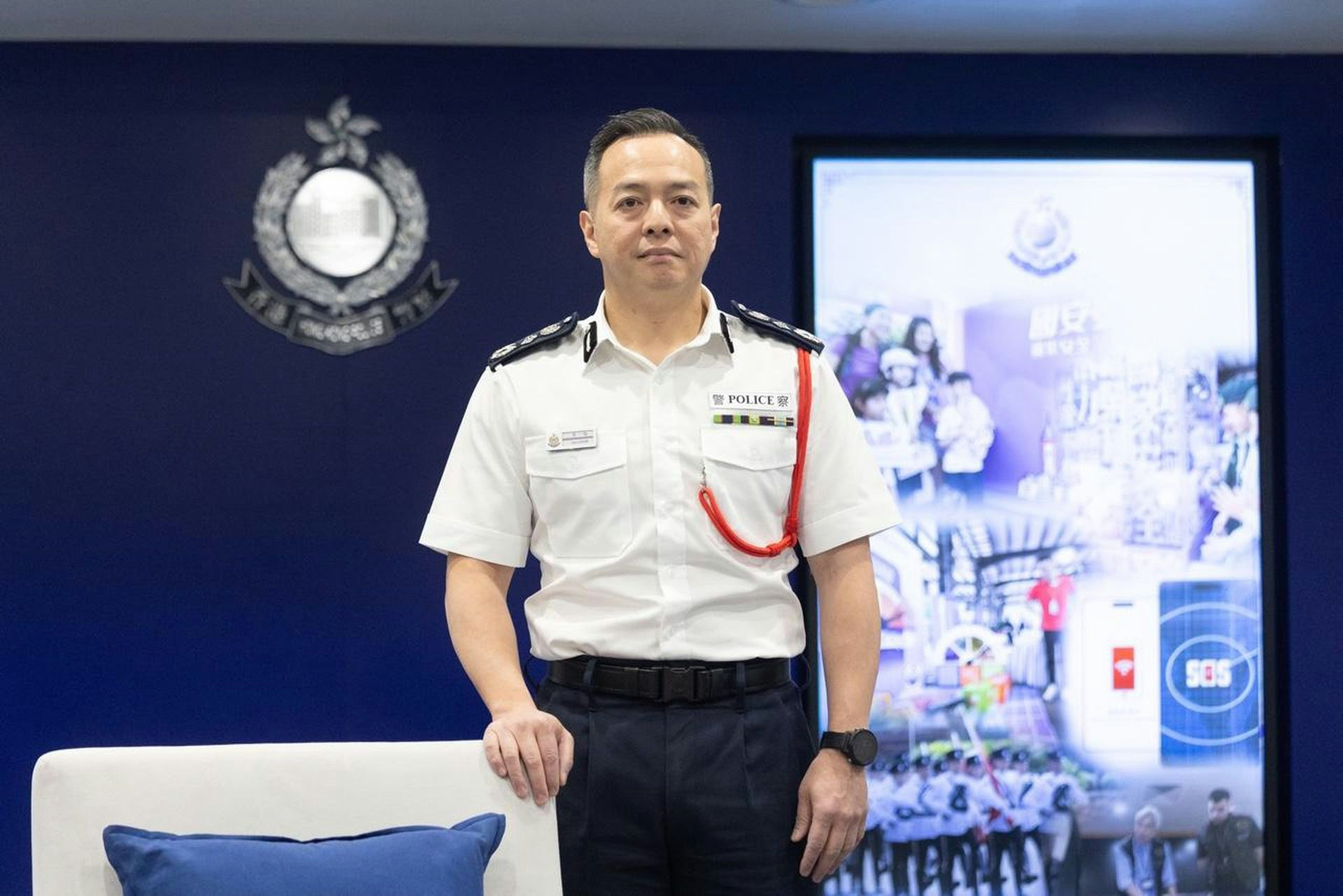 周一鳴今日(13日)表示,正研究於智慧燈柱中加入閉路電視系統,以及整合其他政府部門鏡頭系統,直接支援警方執法,以達至防罪滅罪的效用。(資料圖片 / 梁鵬威攝) 周一鳴今日(13日)表示,正研究於智慧燈柱中加入閉路電視系統,以及整合其他政府部門鏡頭系統,直接支援警方執法,以達至防罪滅罪的效用。(資料圖片 / 梁鵬威攝)