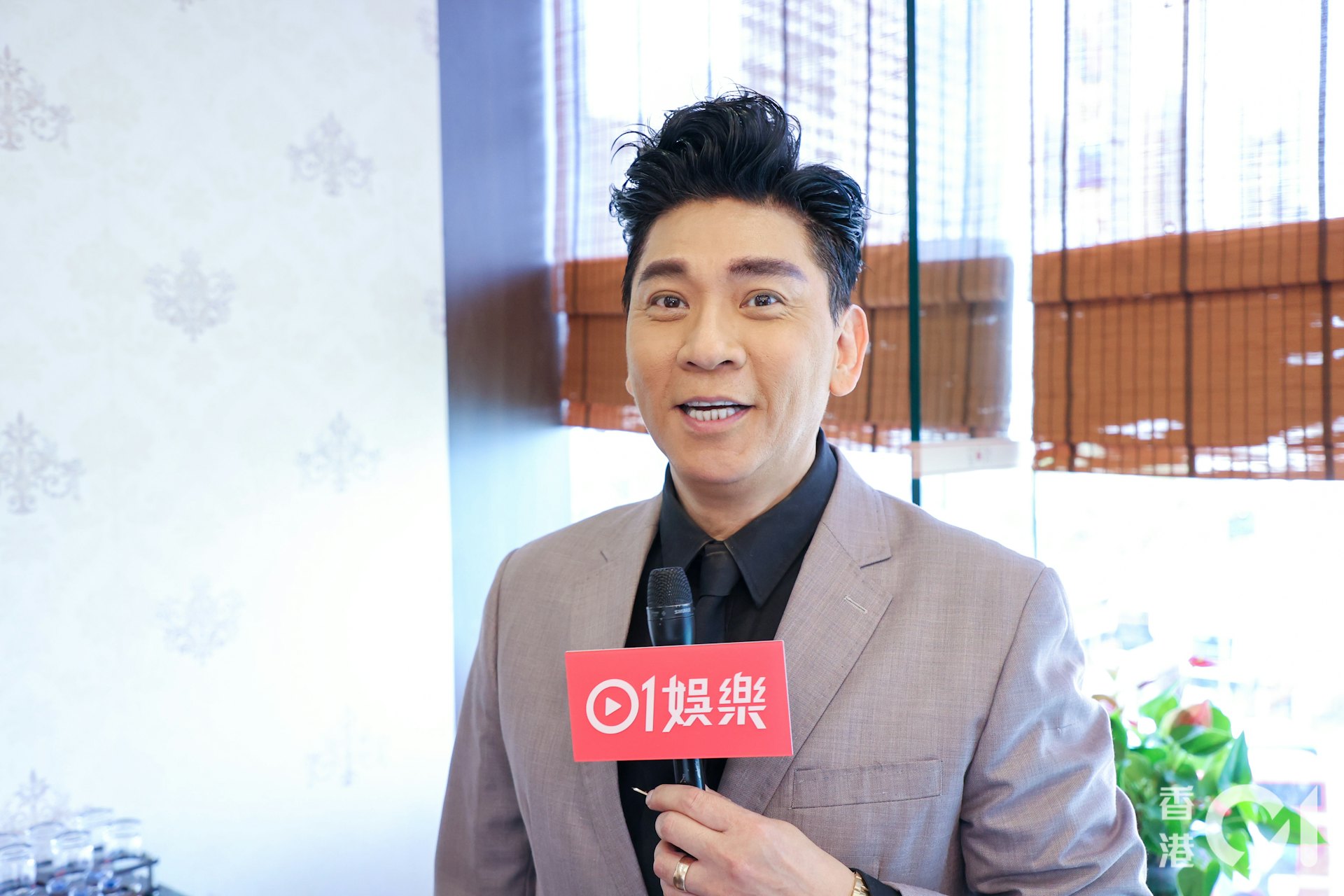 黃子揚演奸角深入民心。(葉志明攝) 黃子揚演奸角深入民心。(葉志明攝)