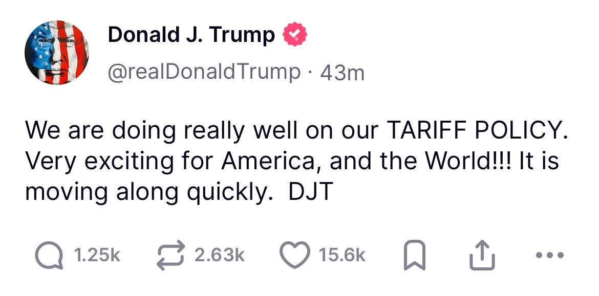 美國對華總關稅增至145% 特朗普：我們做得非常好