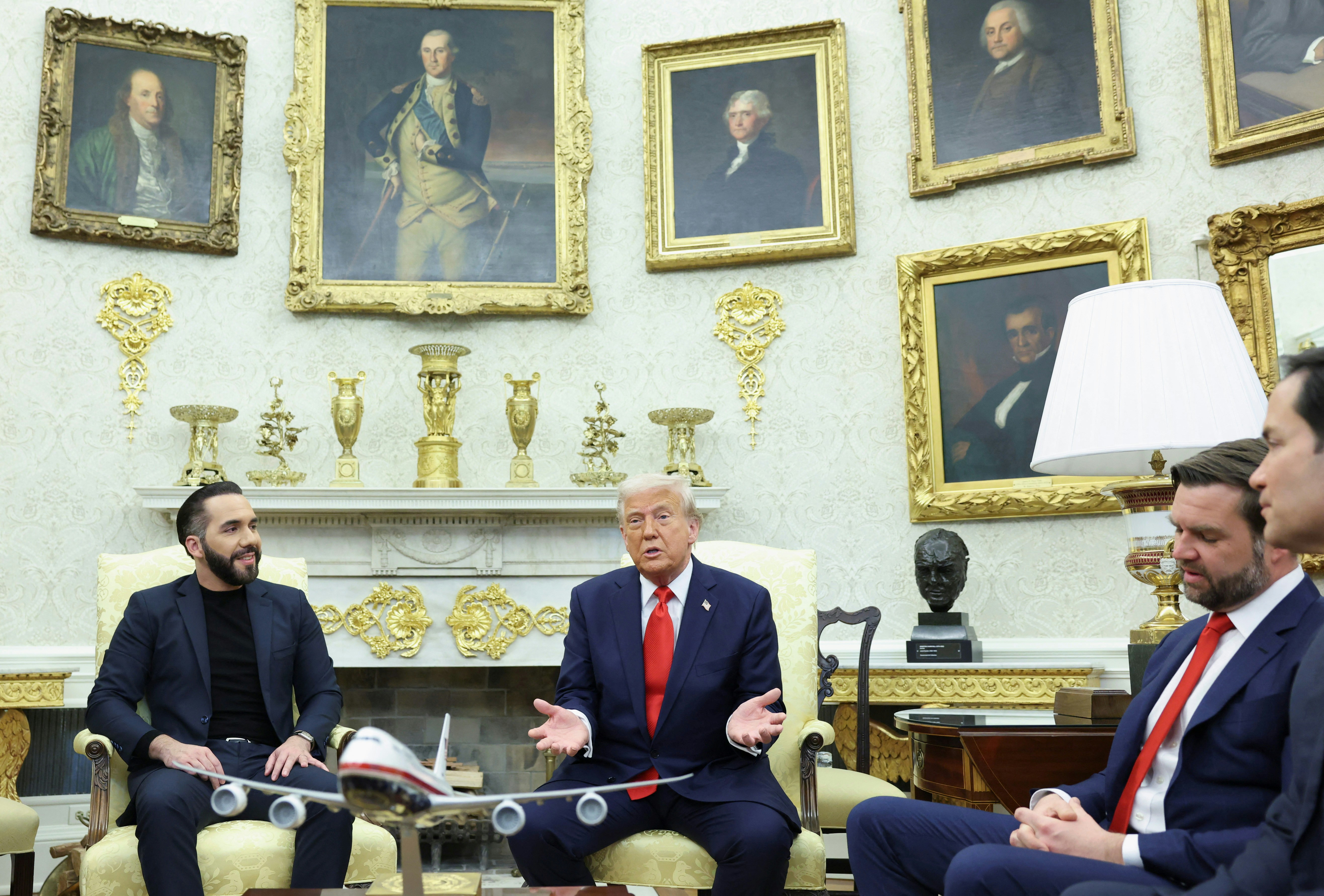 薩爾瓦多總統晤特朗普稱無權將錯被遞解移民送返美國