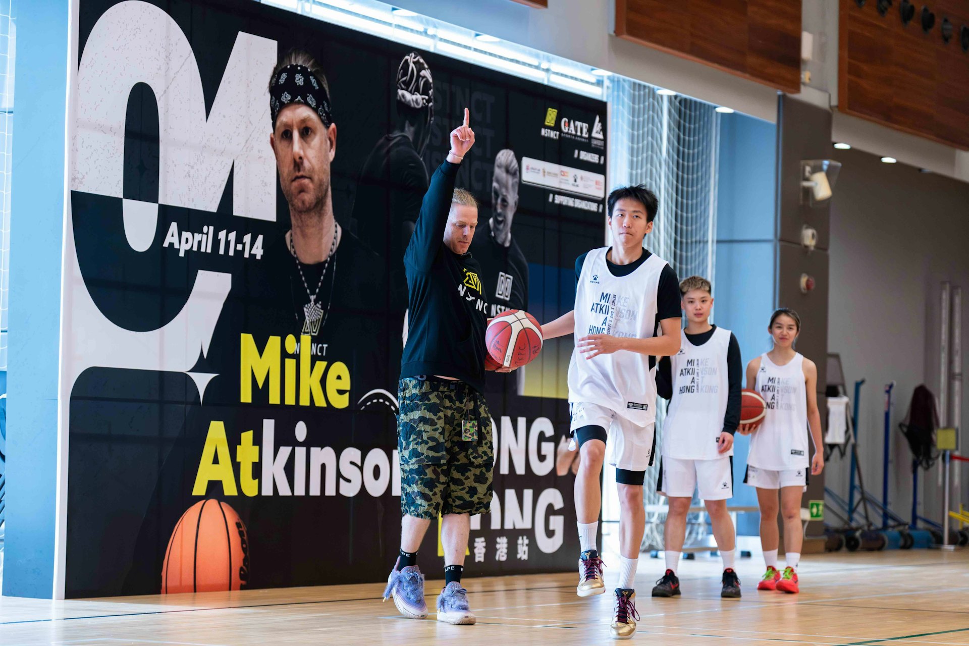 Mike Atkinson 訓練過不少NBA球星,例如勒邦占士、林書豪等。(公關提供) Mike Atkinson 訓練過不少NBA球星,例如勒邦占士、林書豪等。(公關提供)