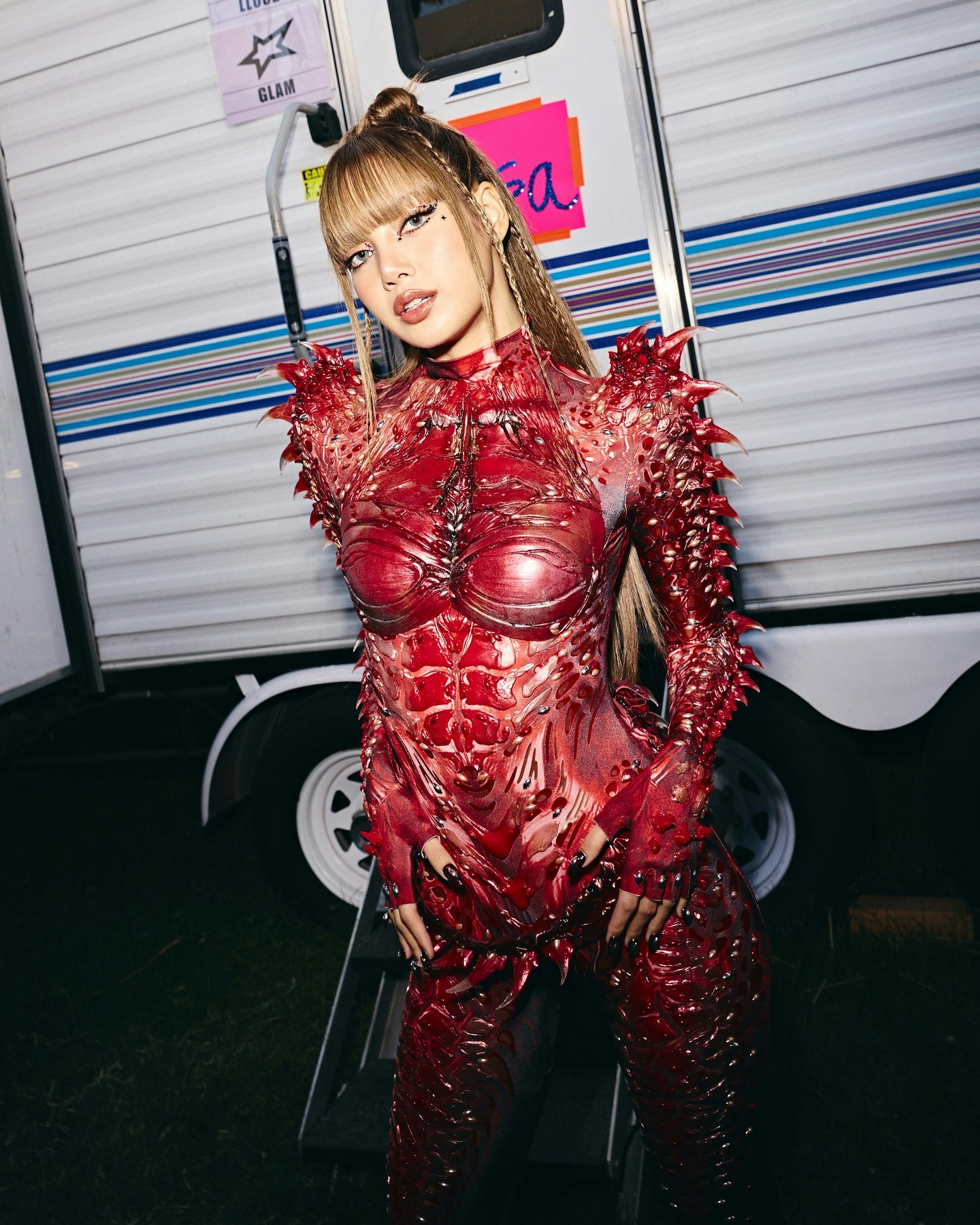 Lisa在剛剛圓滿結束的Coachella音樂節擔任表演嘉賓。（IG圖片）