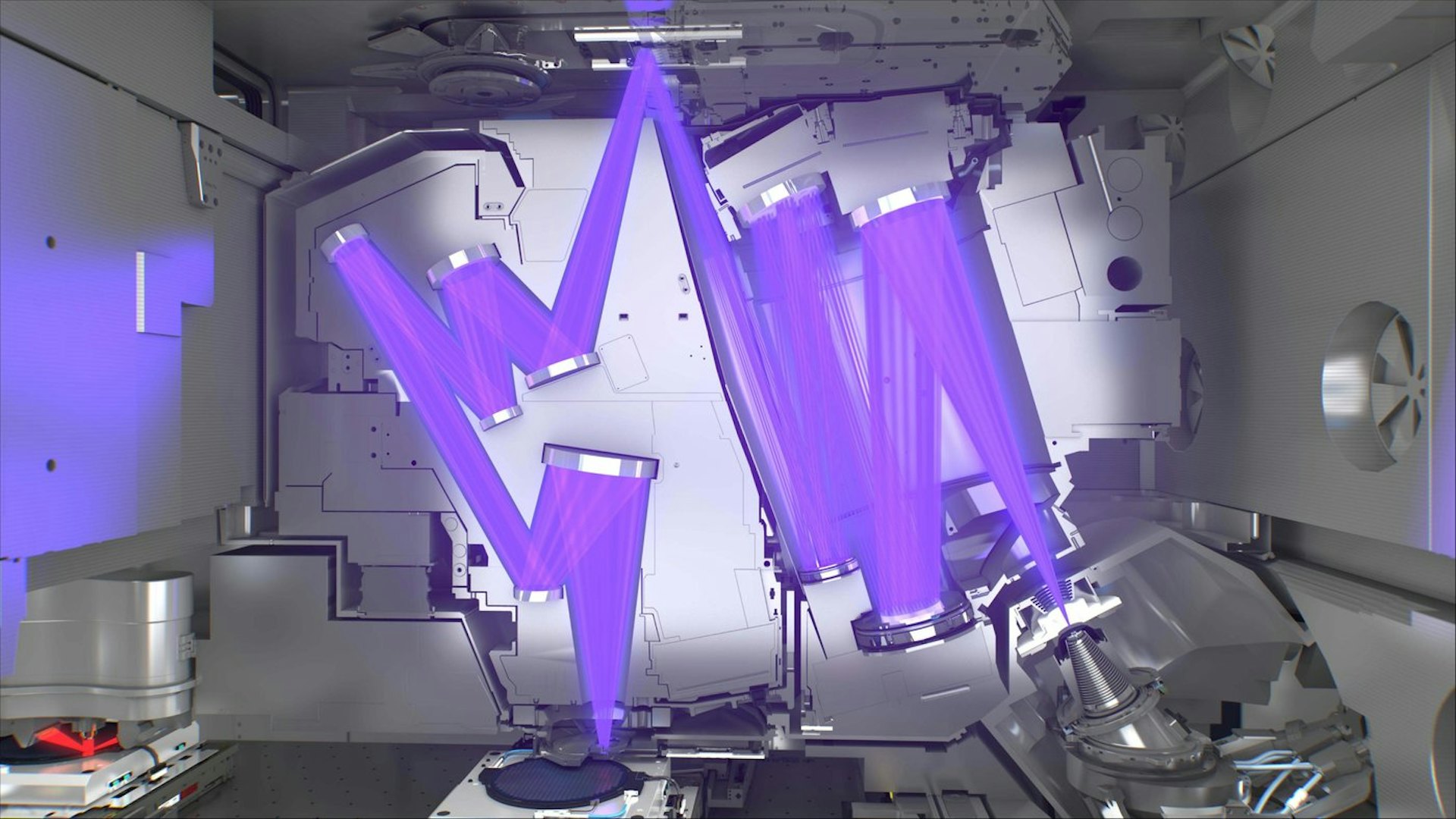 荷兰ASML EUV光刻机示意图。 (ASML官网)