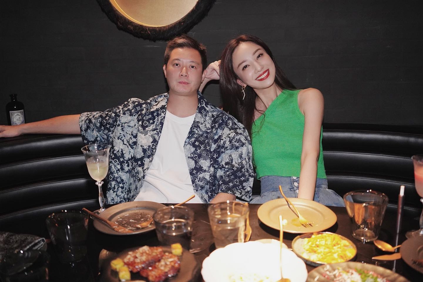 鄭希怡老公ANDY是謝霆鋒御用化妝師。（IG：@ndnco）