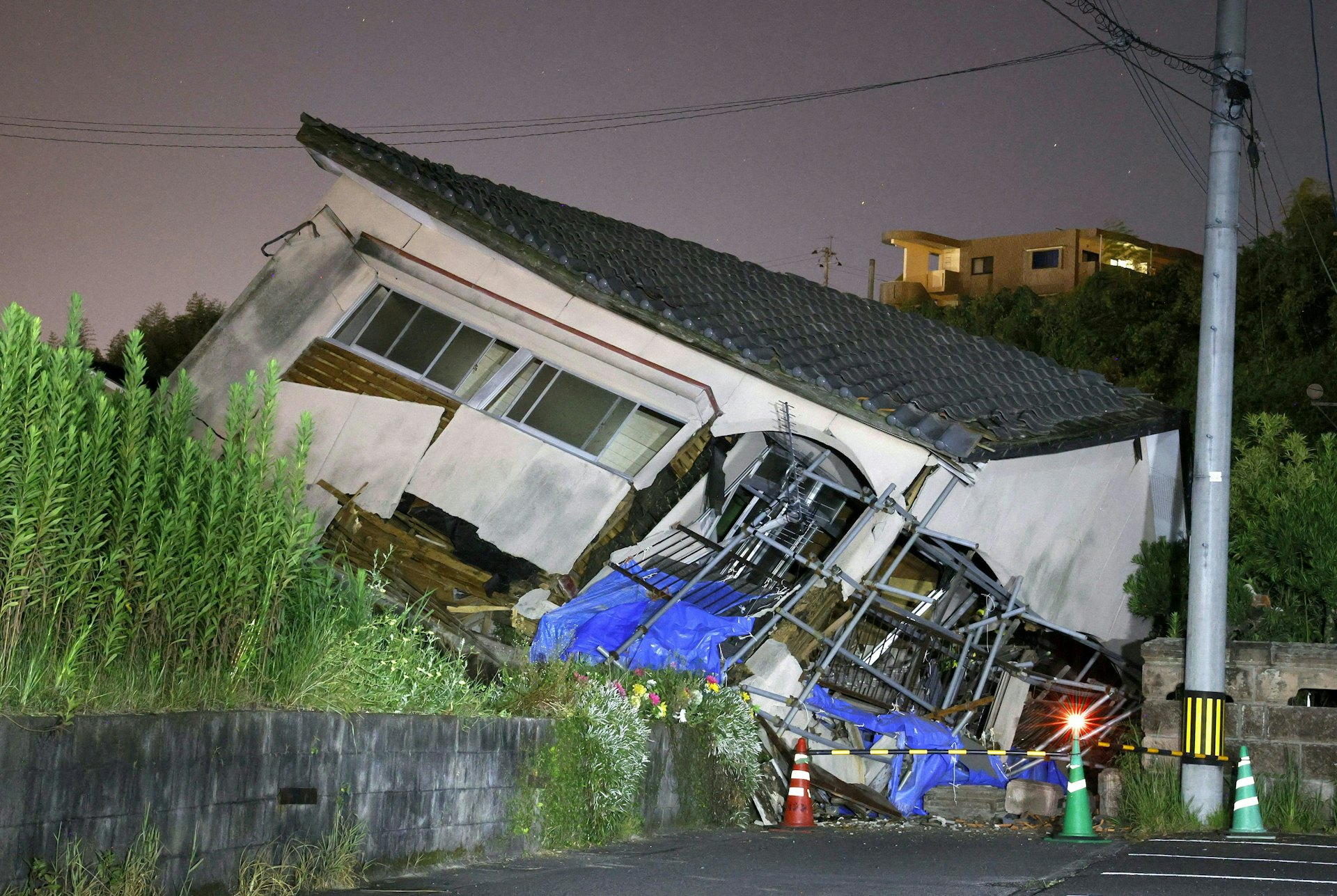 日本地震調査委員會1月將南海海槽巨大地震30年內發生率從70%至80%,上修為80%左右。(共同社 via REUTERS) 日本地震調査委員會1月將南海海槽巨大地震30年內發生率從70%至80%,上修為80%左右。(共同社 via REUTERS)
