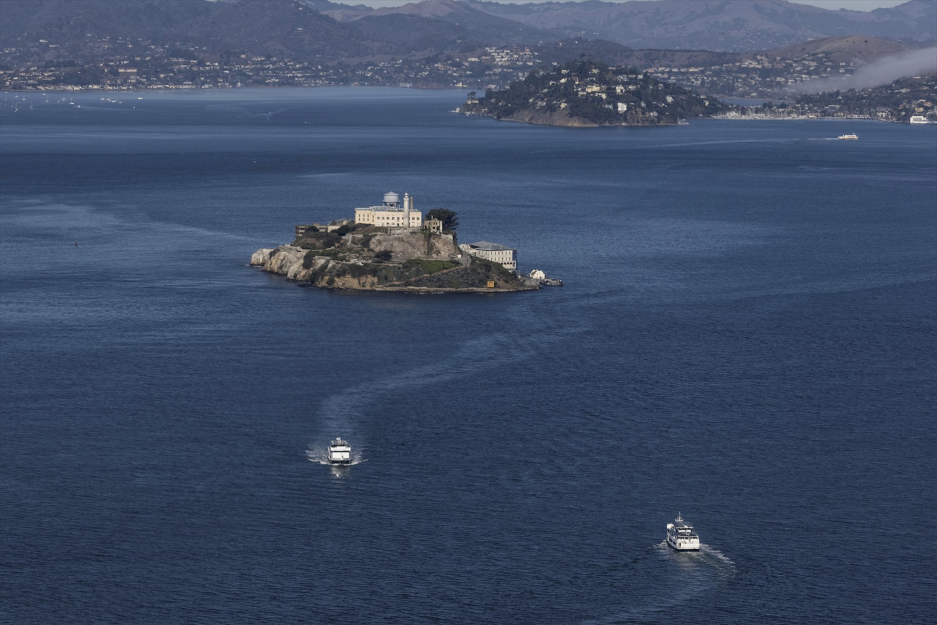 阿爾卡特拉斯島(Alcatraz,又譯阿爾卡特拉茲)俗稱「惡魔島」。(Reuters) 阿爾卡特拉斯島(Alcatraz,又譯阿爾卡特拉茲)俗稱「惡魔島」。(Reuters)
