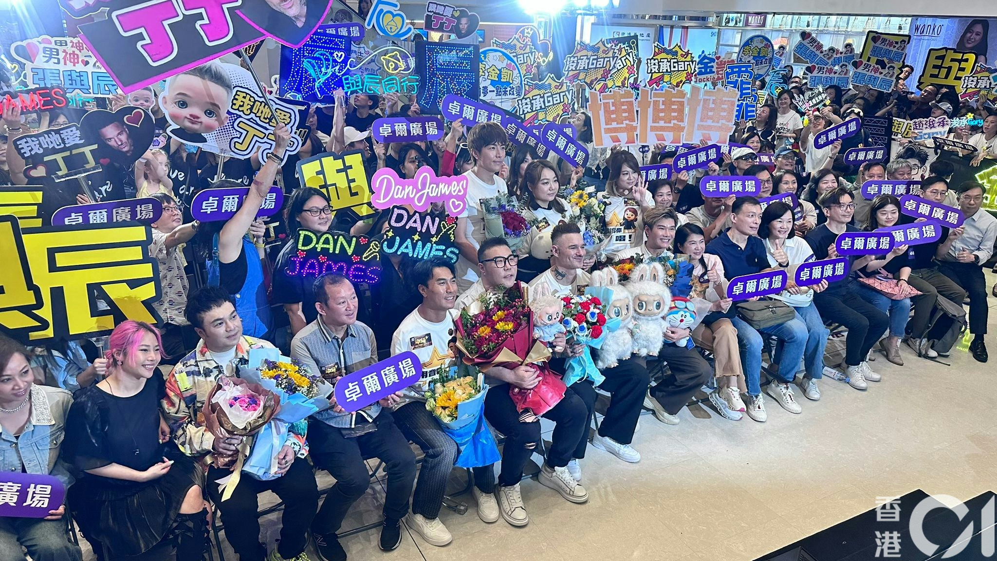 無綫歌唱比賽節目《中年好聲音3 》7強見面會。（吳子生攝）