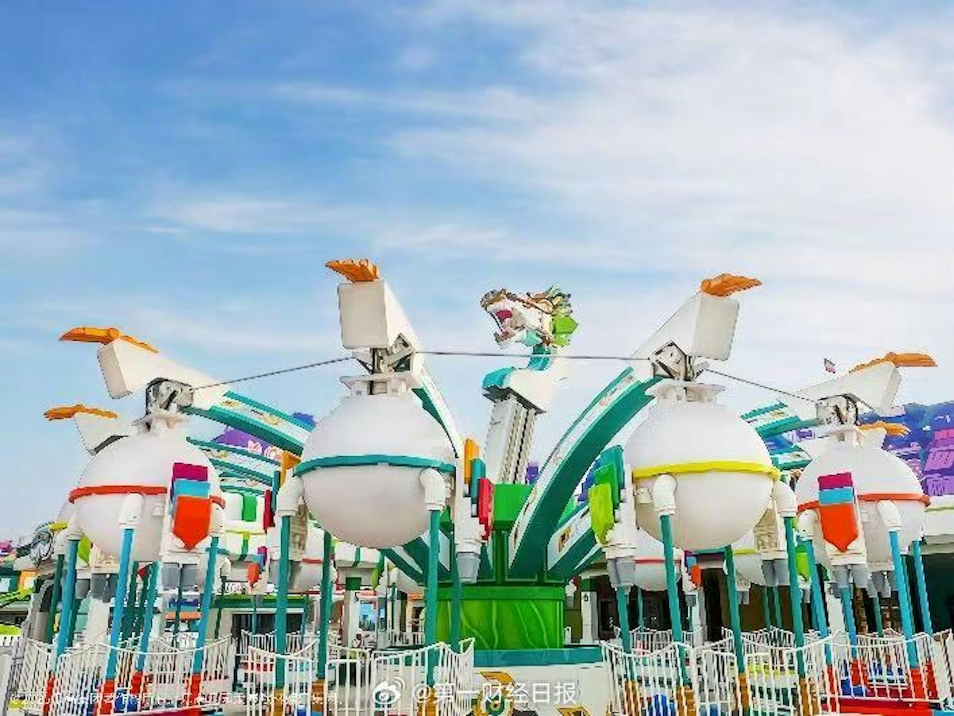 上海樂高樂園度假區。(第一財經日報) 上海樂高樂園度假區。(第一財經日報)