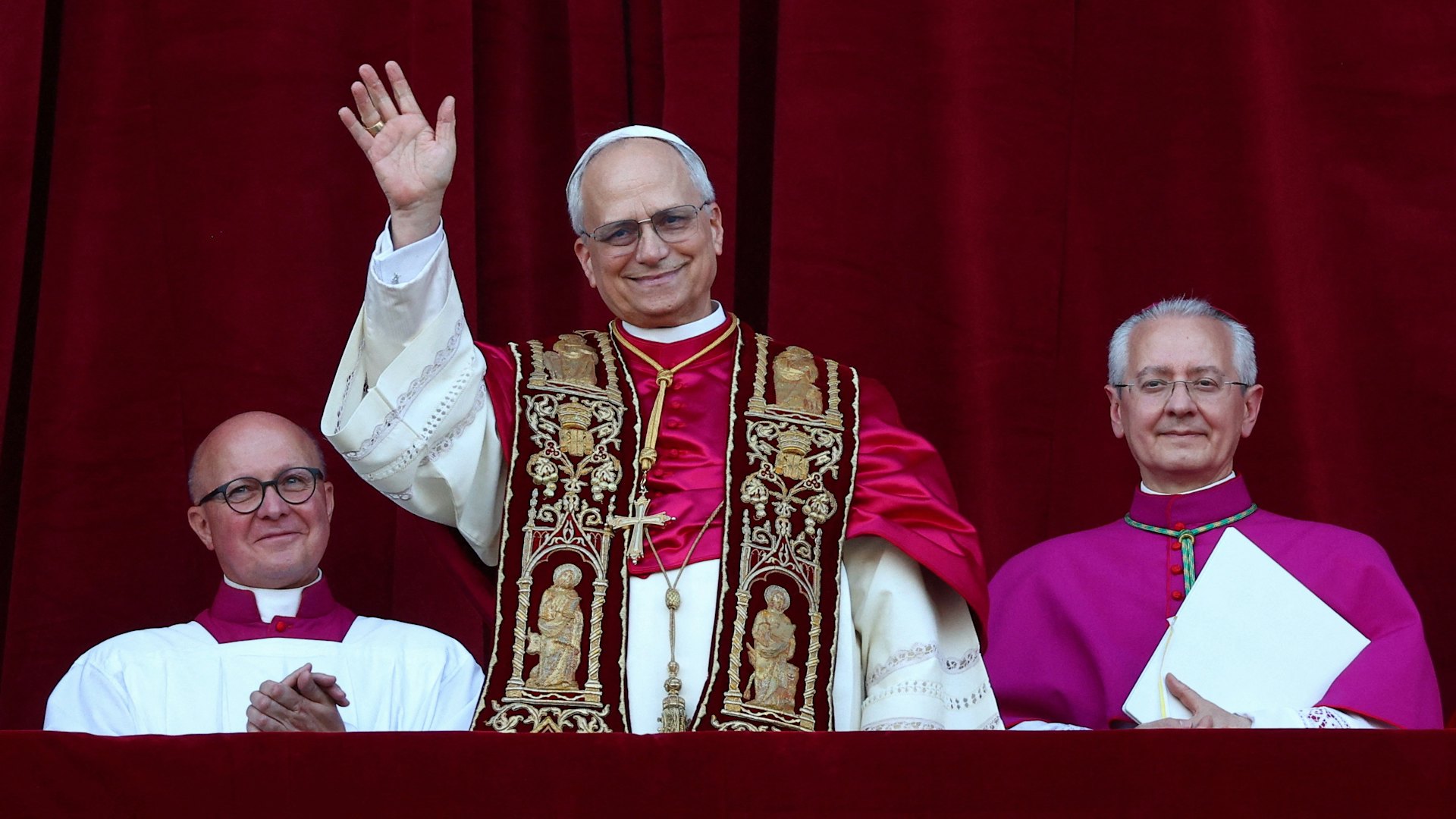 新教宗良十四世(Pope Leo XIV)在美國芝加哥出生。(Reuters) 新教宗良十四世(Pope Leo XIV)在美國芝加哥出生。(Reuters)