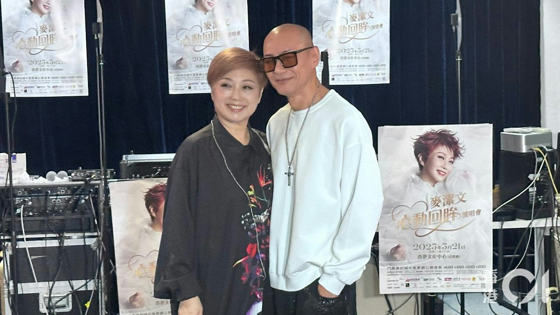 麥潔文覺得《中年好聲音3》評審俾分太過鬆手。(吳子生攝) 麥潔文覺得《中年好聲音3》評審俾分太過鬆手。(吳子生攝)