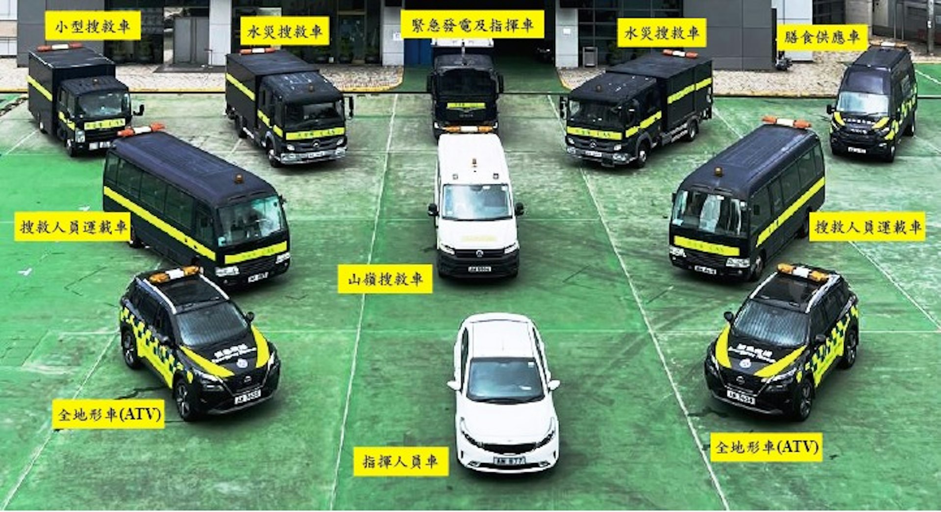 民安隊運輸中隊是確保隊員及裝備能順利抵達現場的關鍵力量。(民眾安全服務隊Facebook圖片) 民安隊運輸中隊是確保隊員及裝備能順利抵達現場的關鍵力量。(民眾安全服務隊Facebook圖片)