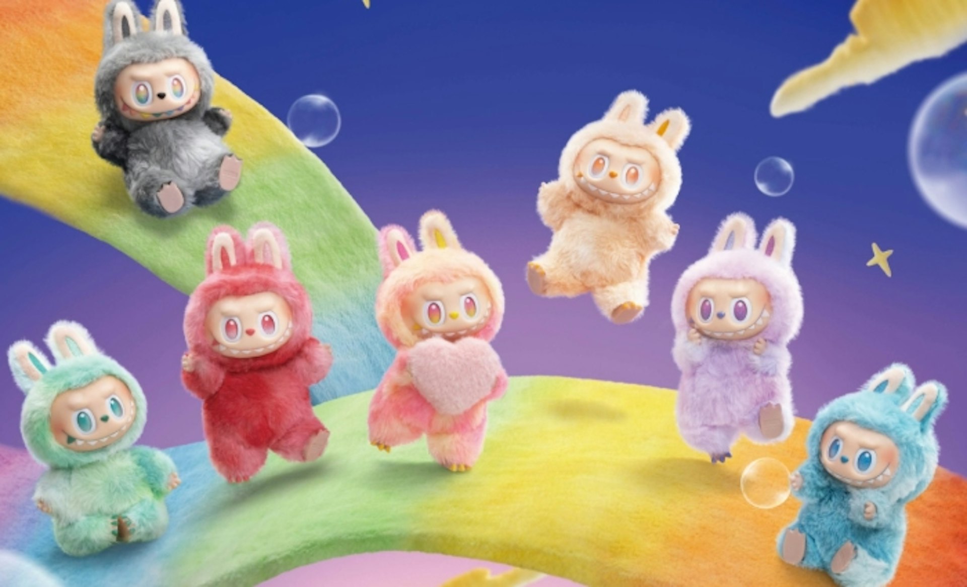 泡泡瑪特新款LABUBU3.0系列。(官網) 泡泡瑪特新款LABUBU3.0系列。(官網)