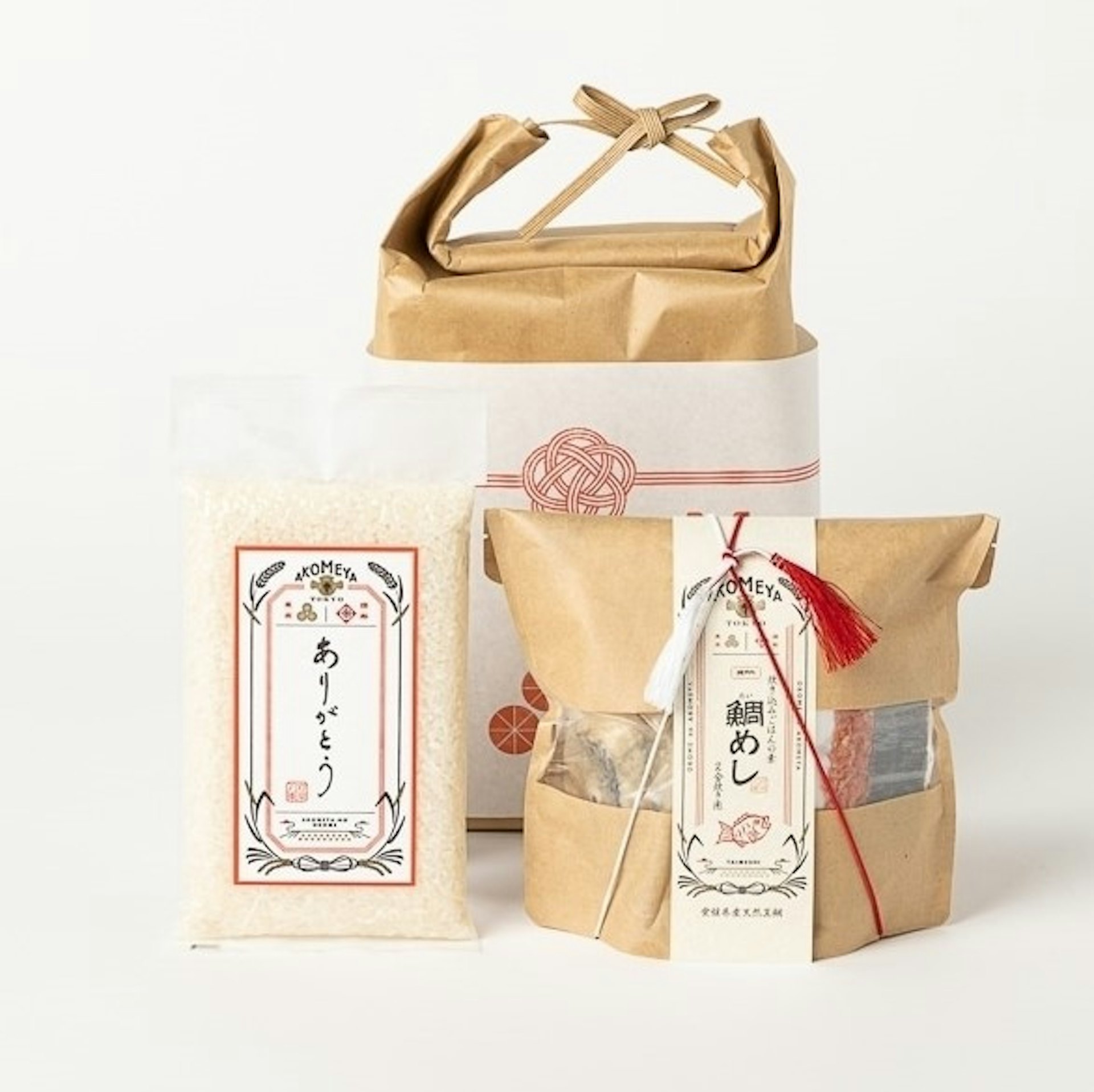 日本AKOMEYA TOKYO銷售的米禮品(AKOMEYA TOKYO網站) 日本AKOMEYA TOKYO銷售的米禮品(AKOMEYA TOKYO網站)
