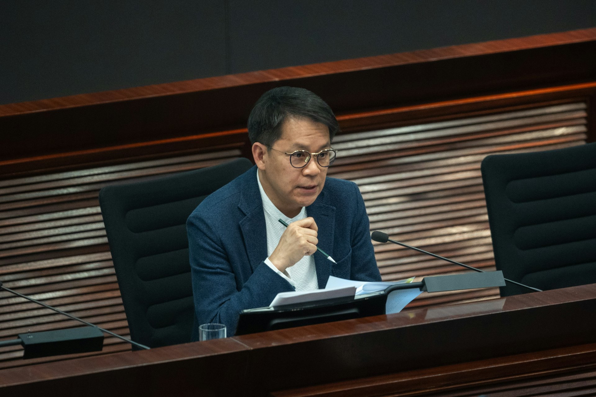 民建聯主席、立法會議員陳克勤(資料圖片) 民建聯主席、立法會議員陳克勤(資料圖片)