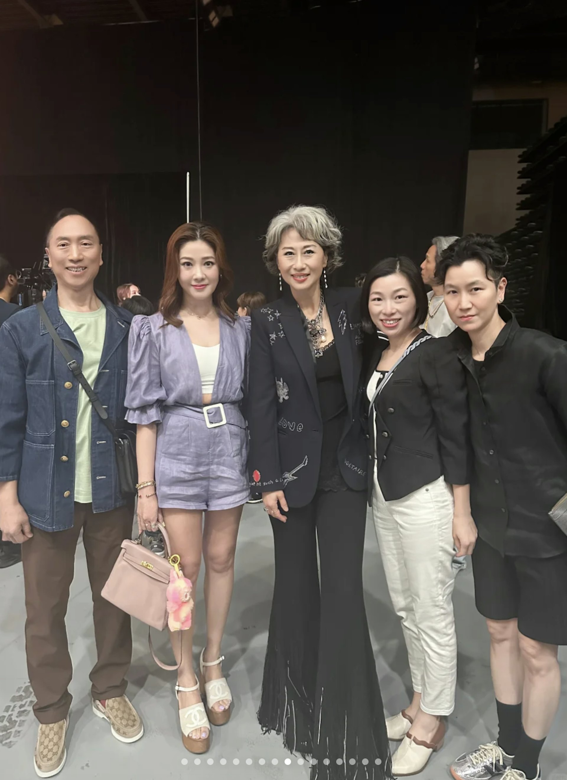 翁嘉穗和鄔友正齊齊以贊助商身份現身《中年好聲音3》決賽。(小紅書) 翁嘉穗和鄔友正齊齊以贊助商身份現身《中年好聲音3》決賽。(小紅書)