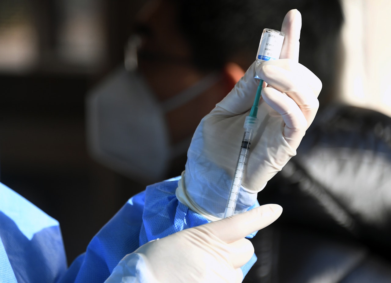 新冠疫苗。 (新华社)