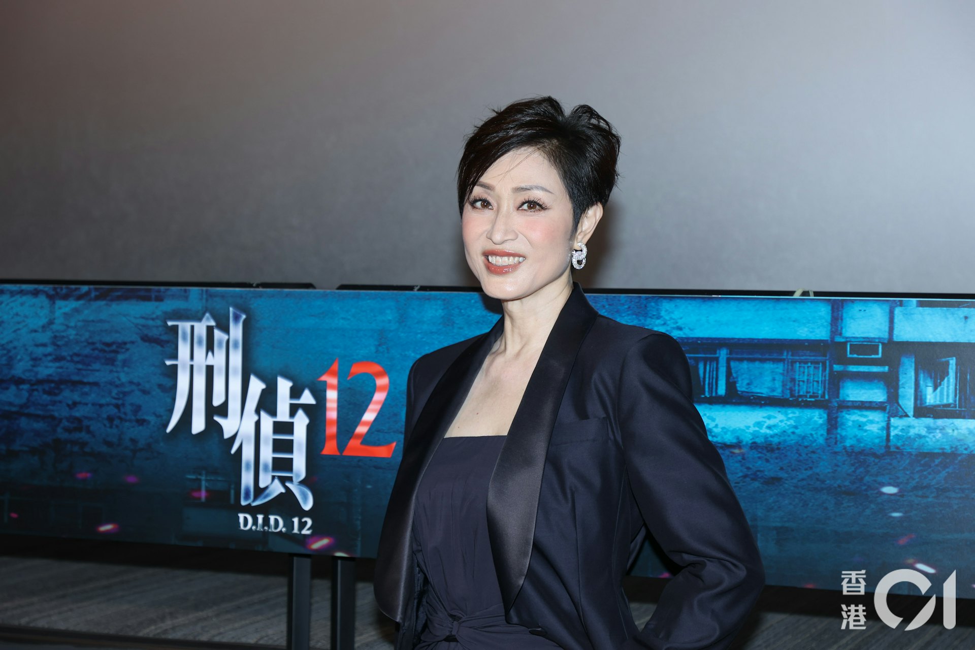 陳法蓉現身深圳出席《刑偵12》首映禮。(葉志明攝) 陳法蓉現身深圳出席《刑偵12》首映禮。(葉志明攝)