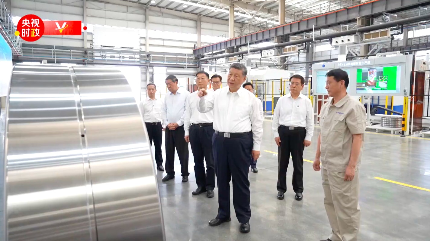 習近平河南洛陽考察調研 了解先進製造業及文旅產業等發展 習近平河南洛陽考察調研 了解先進製造業及文旅產業等發展
