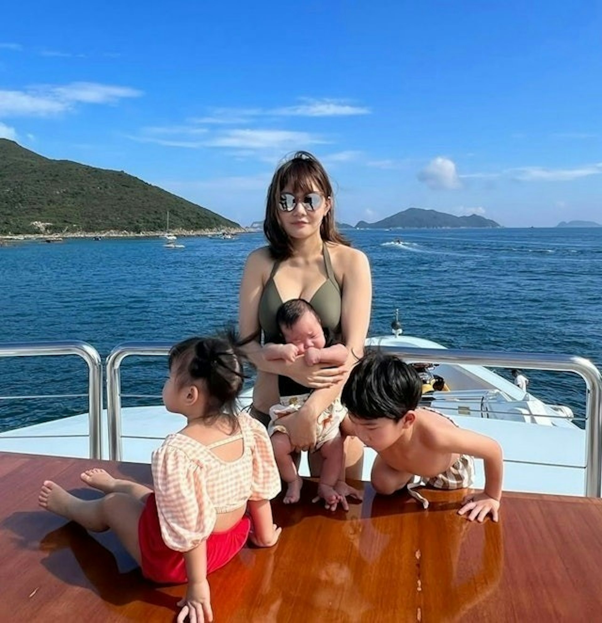 五索共生了5个小朋友。(IG@5kidsokma)