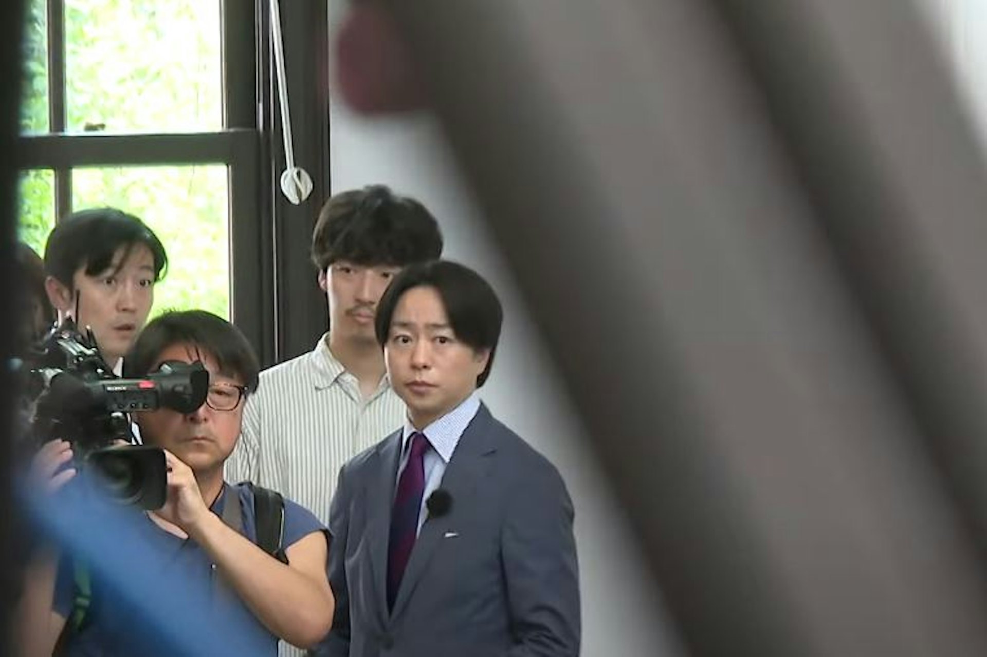 櫻井翔參與賴清德的就職周年談話。(影片截圖) 櫻井翔參與賴清德的就職周年談話。(影片截圖)