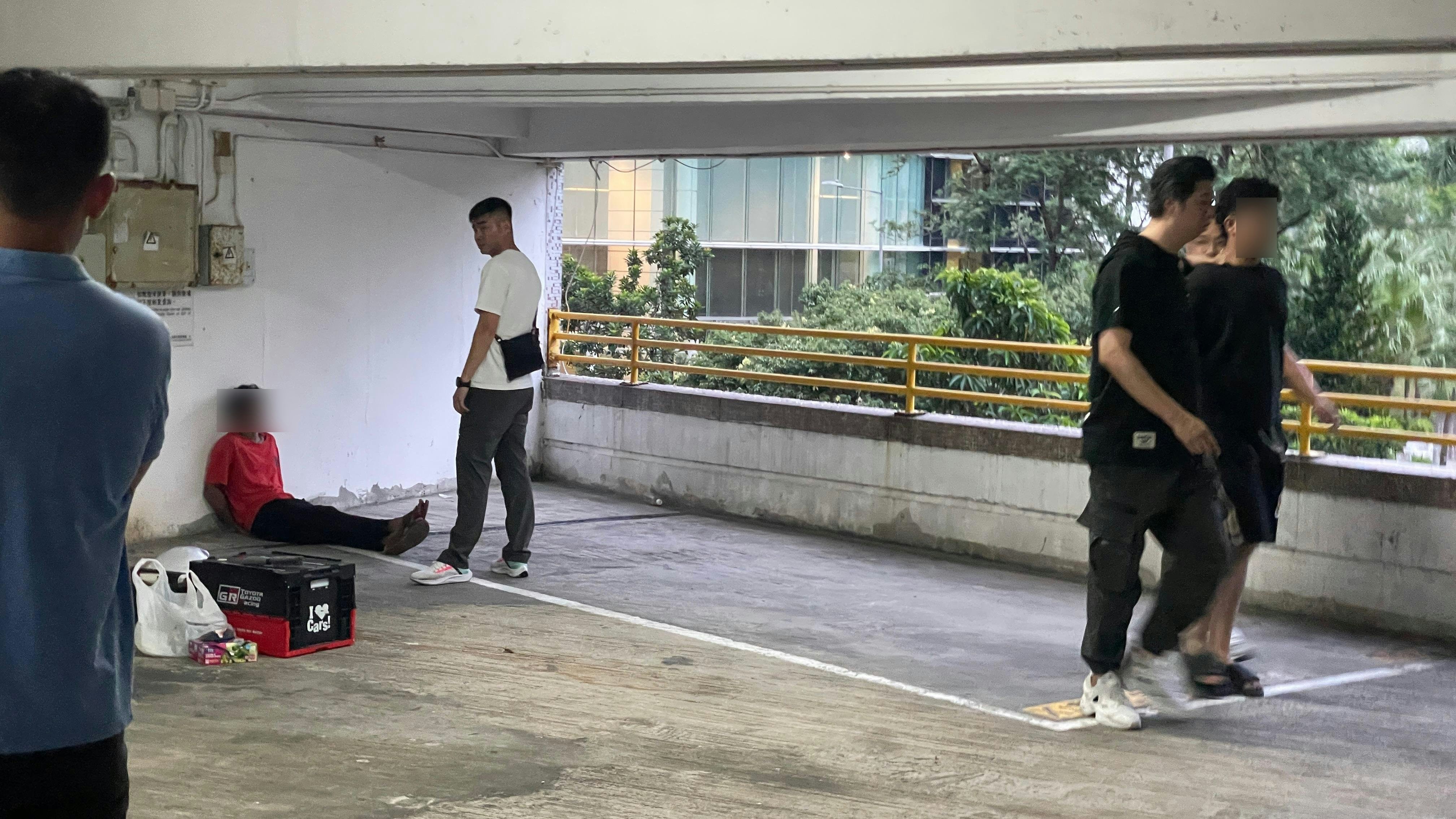 將軍澳2巴漢涉販運$155萬K仔 試圖藏停車場暗角 當場斷正被捕