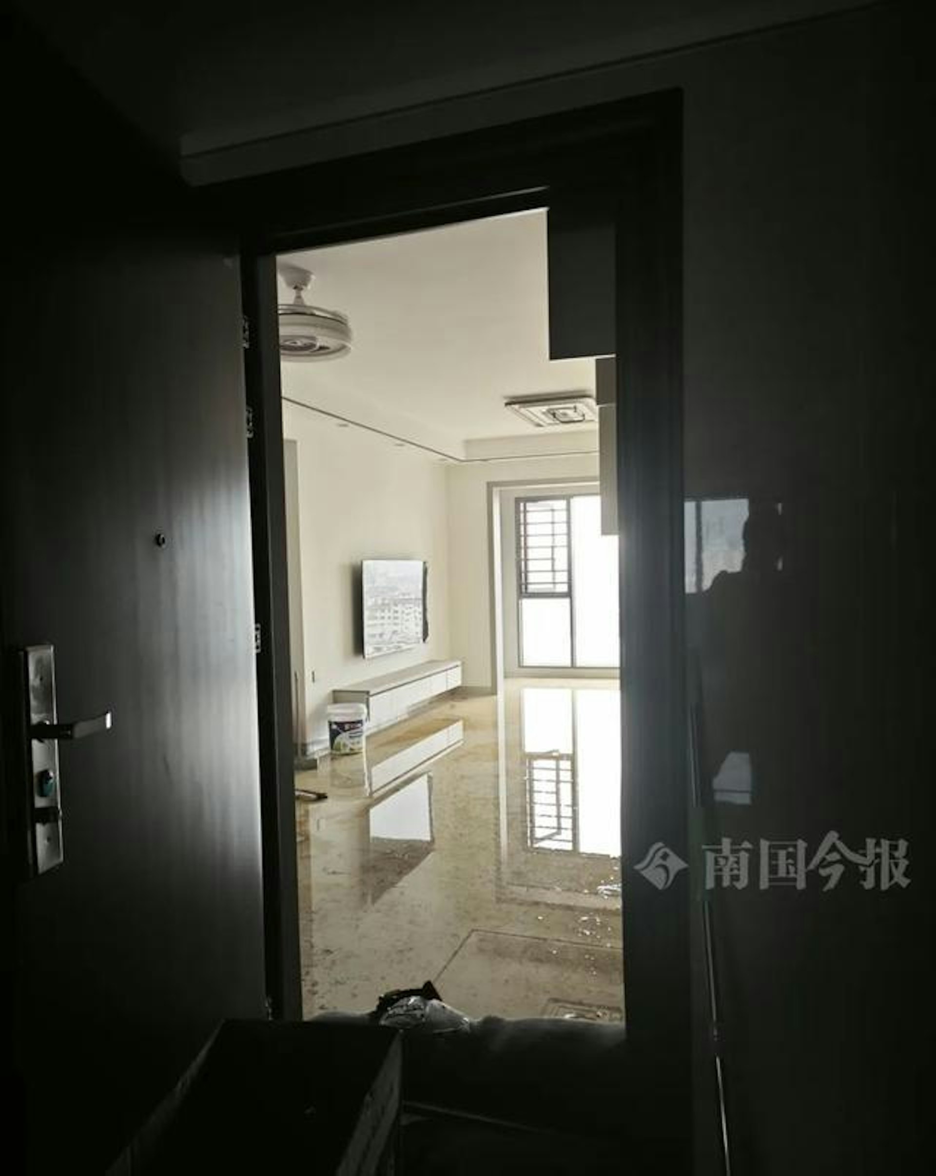 羅先生的新房面目全非。(南國今報) 羅先生的新房面目全非。(南國今報)