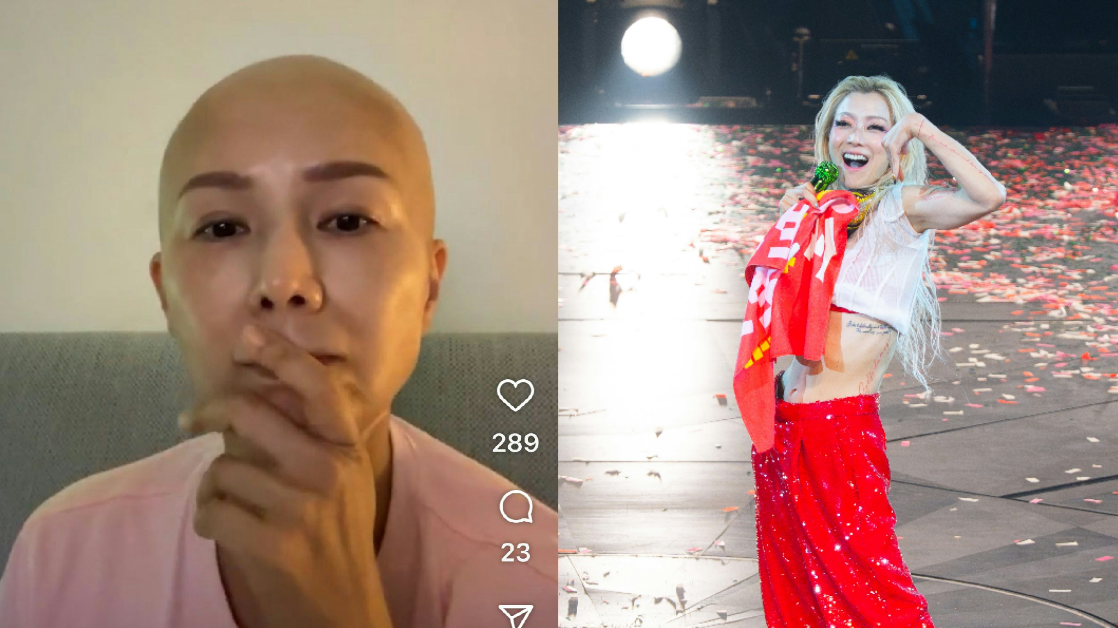鄭秀文澳門演唱會尾場 為抗癌吳忻熹含淚打氣:加油,唔使怕!