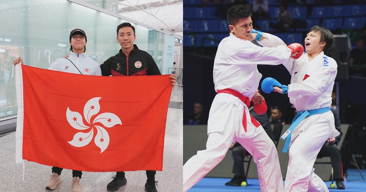 吳業坤首代表港隊出戰空手道國際賽感痛快:我係香港運動員