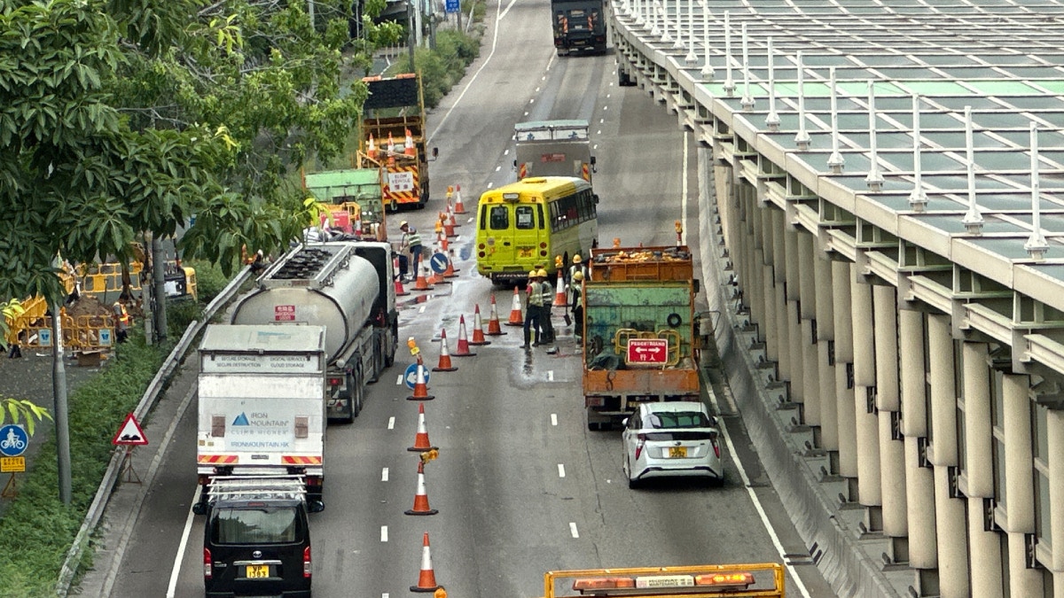 屯門公路爆水管|醫管局:屯門區3間醫院獲派水車 服務暫無影響