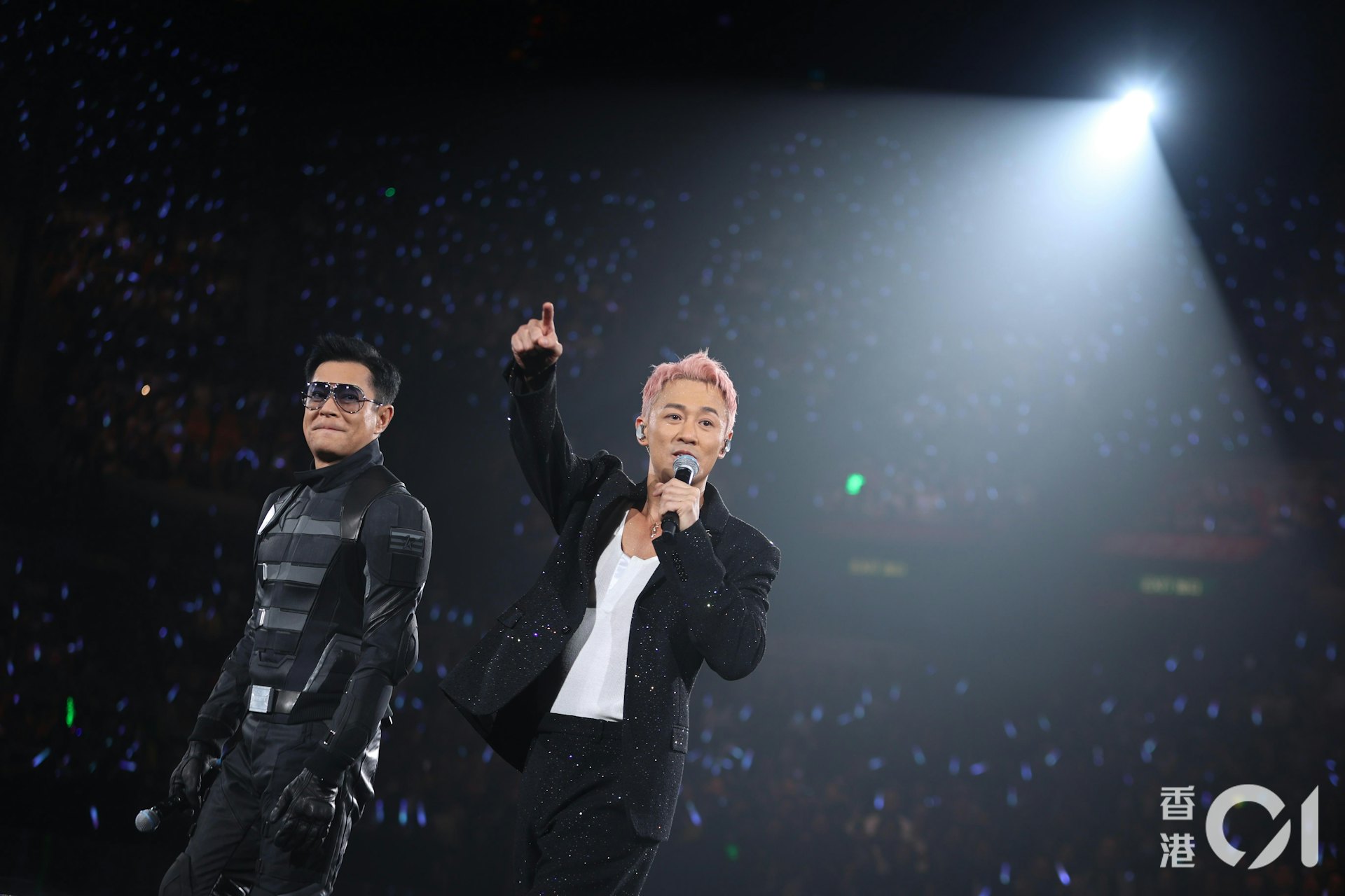 一連七場《GO WITH THE FLOW林峯演唱會》今晚尾場。(陳順禎攝) 一連七場《GO WITH THE FLOW林峯演唱會》今晚尾場。(陳順禎攝)
