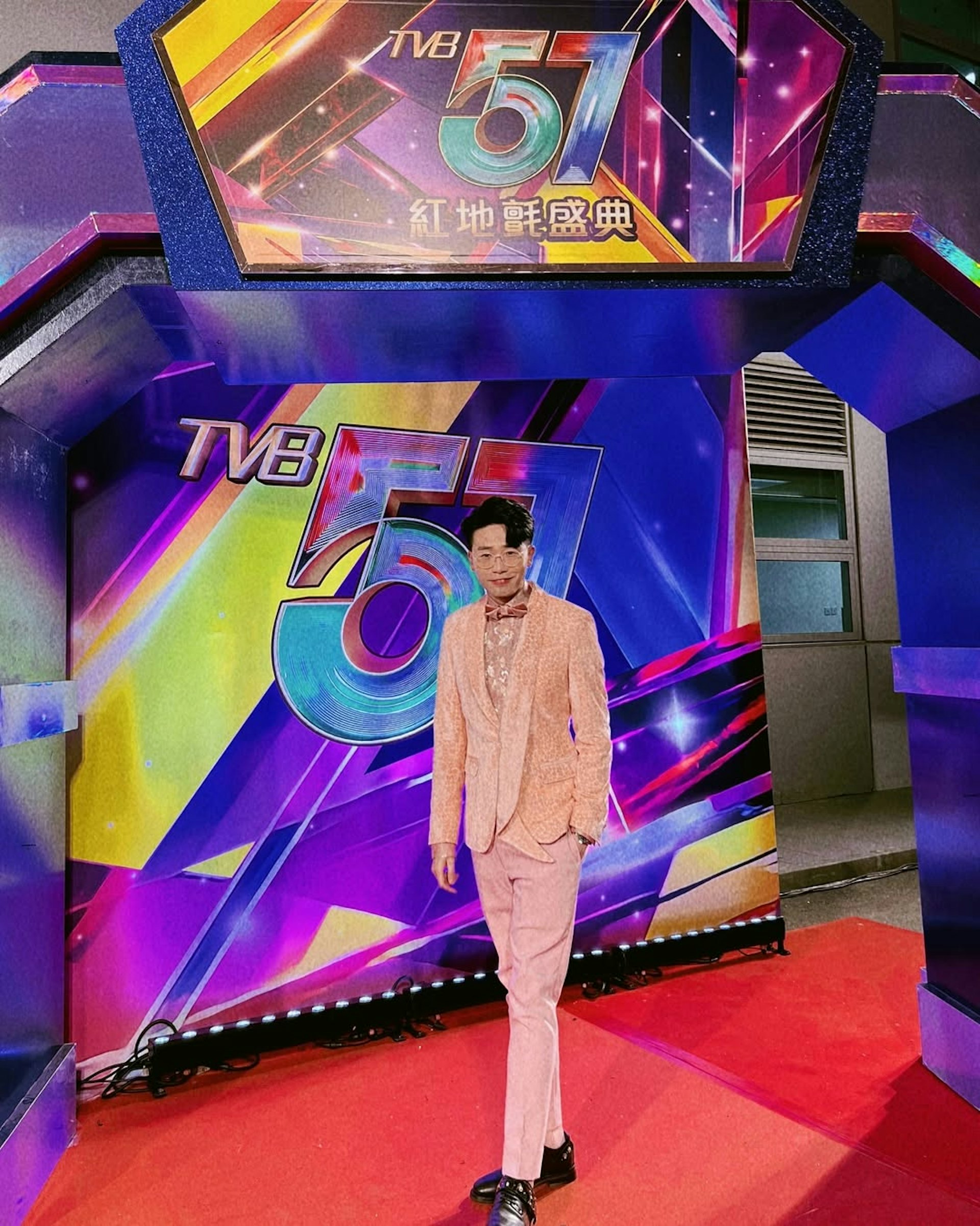 陸浩明是TVB力捧司儀,近年台慶都有份參與。(IG@lukhoo) 陸浩明是TVB力捧司儀,近年台慶都有份參與。(IG@lukhoo)