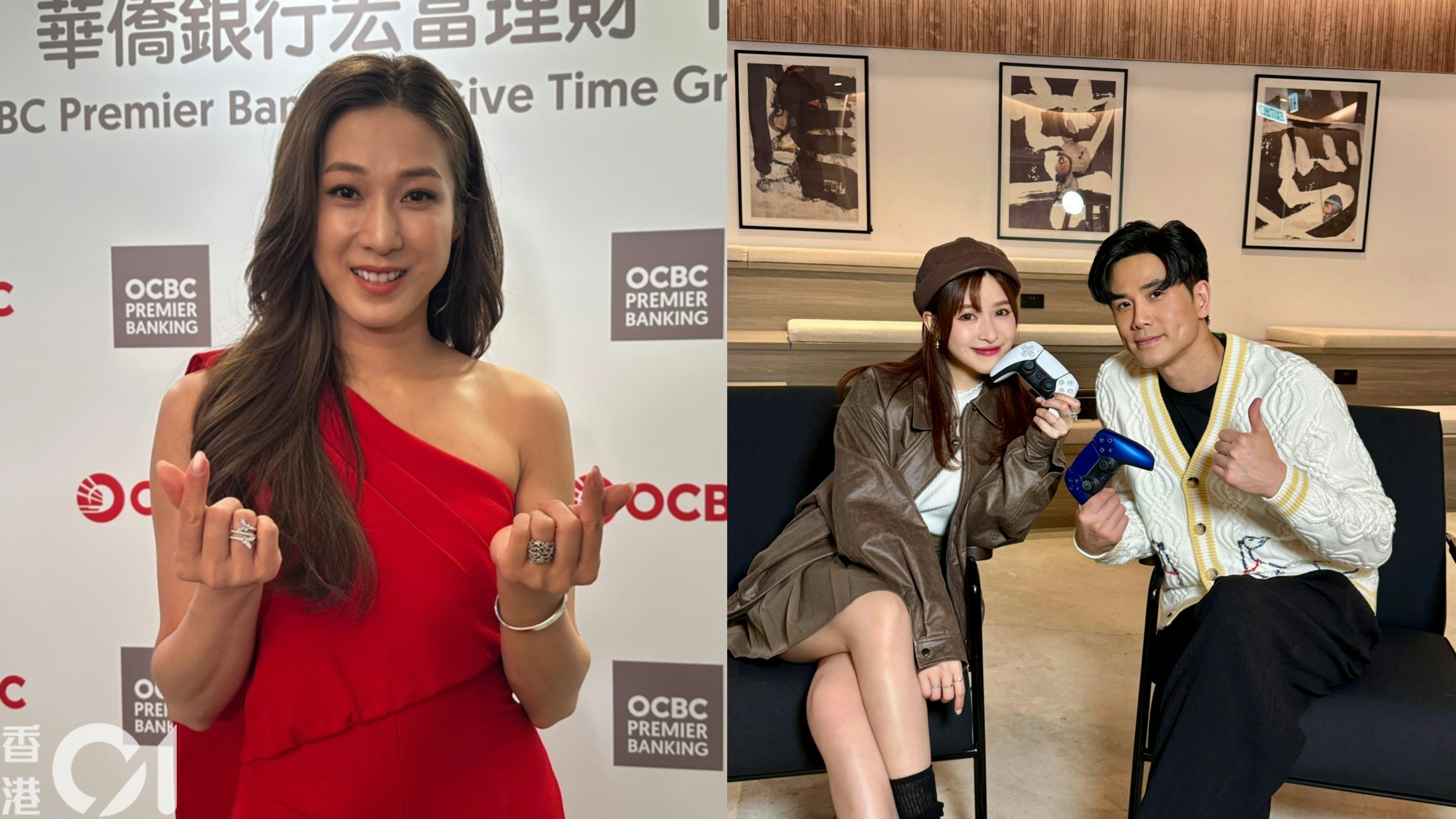 鍾嘉欣回應舊愛伍允龍與新歡年齡相差13年:鍾意就得啦